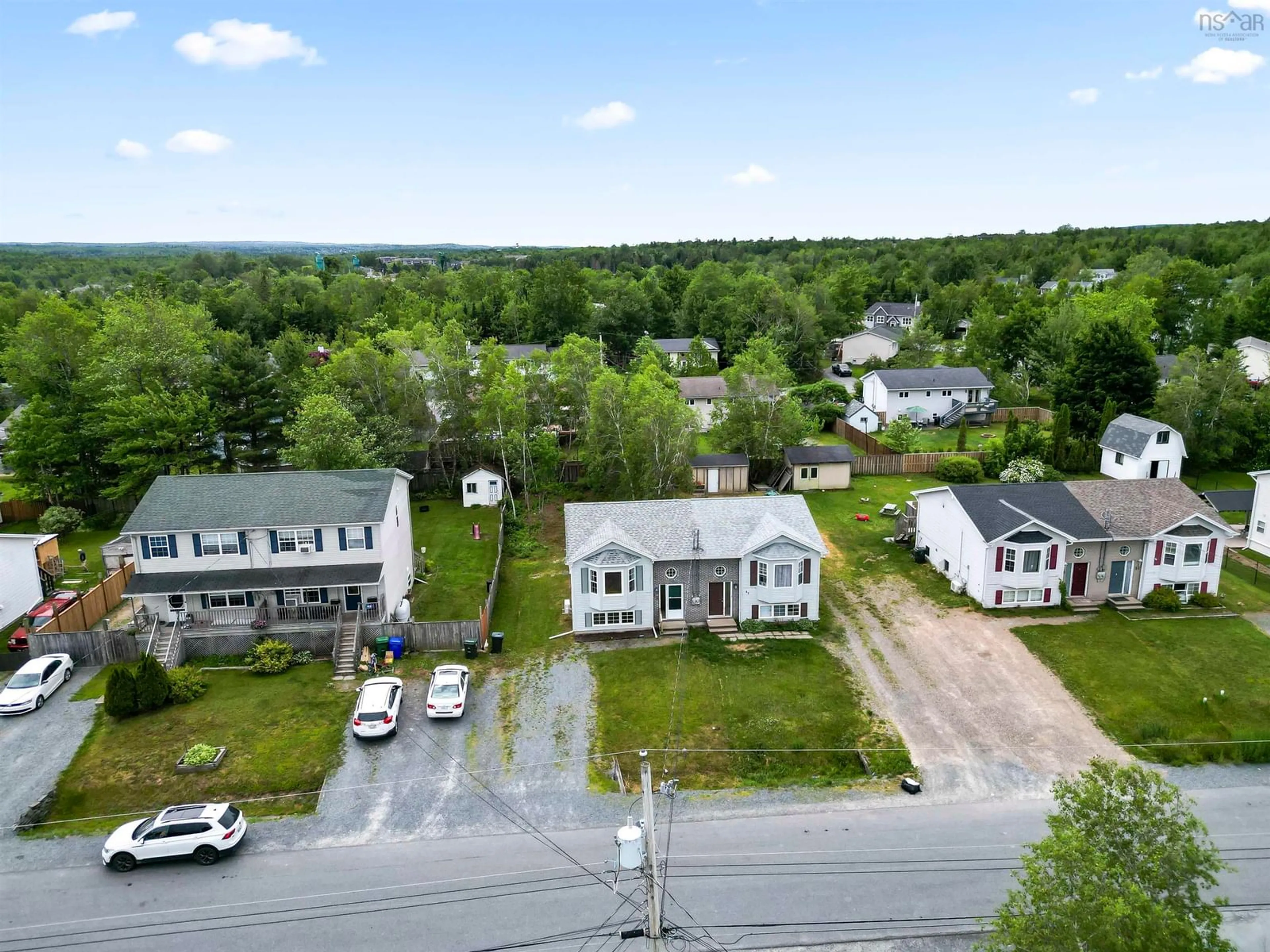 A pic from outside/outdoor area/front of a property/back of a property/a pic from drone, street for 45 Hemlock Dr, Elmsdale Nova Scotia B2S 1B6