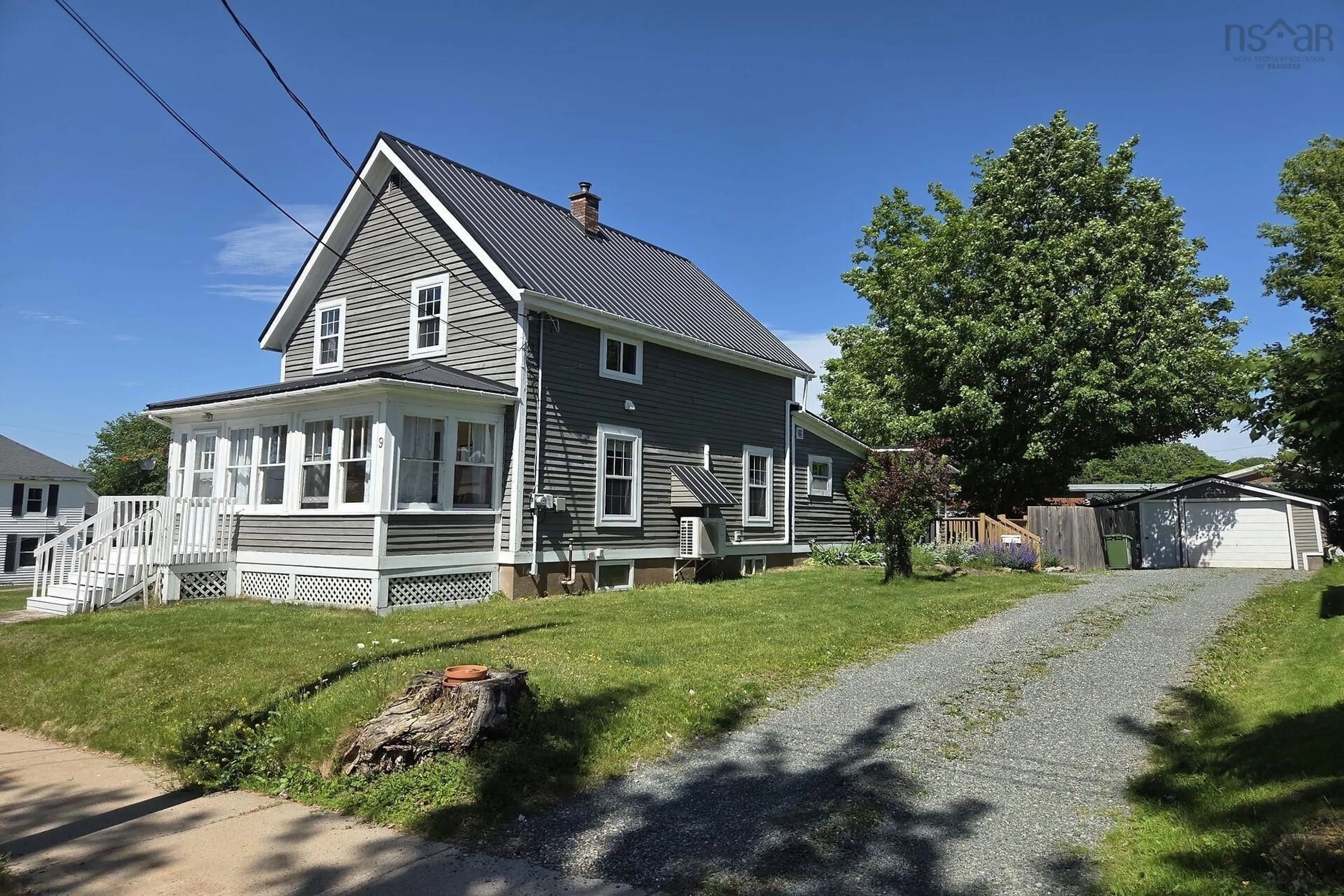 A pic from outside/outdoor area/front of a property/back of a property/a pic from drone, street for 9 Slack St, Truro Nova Scotia B2N 3Y9