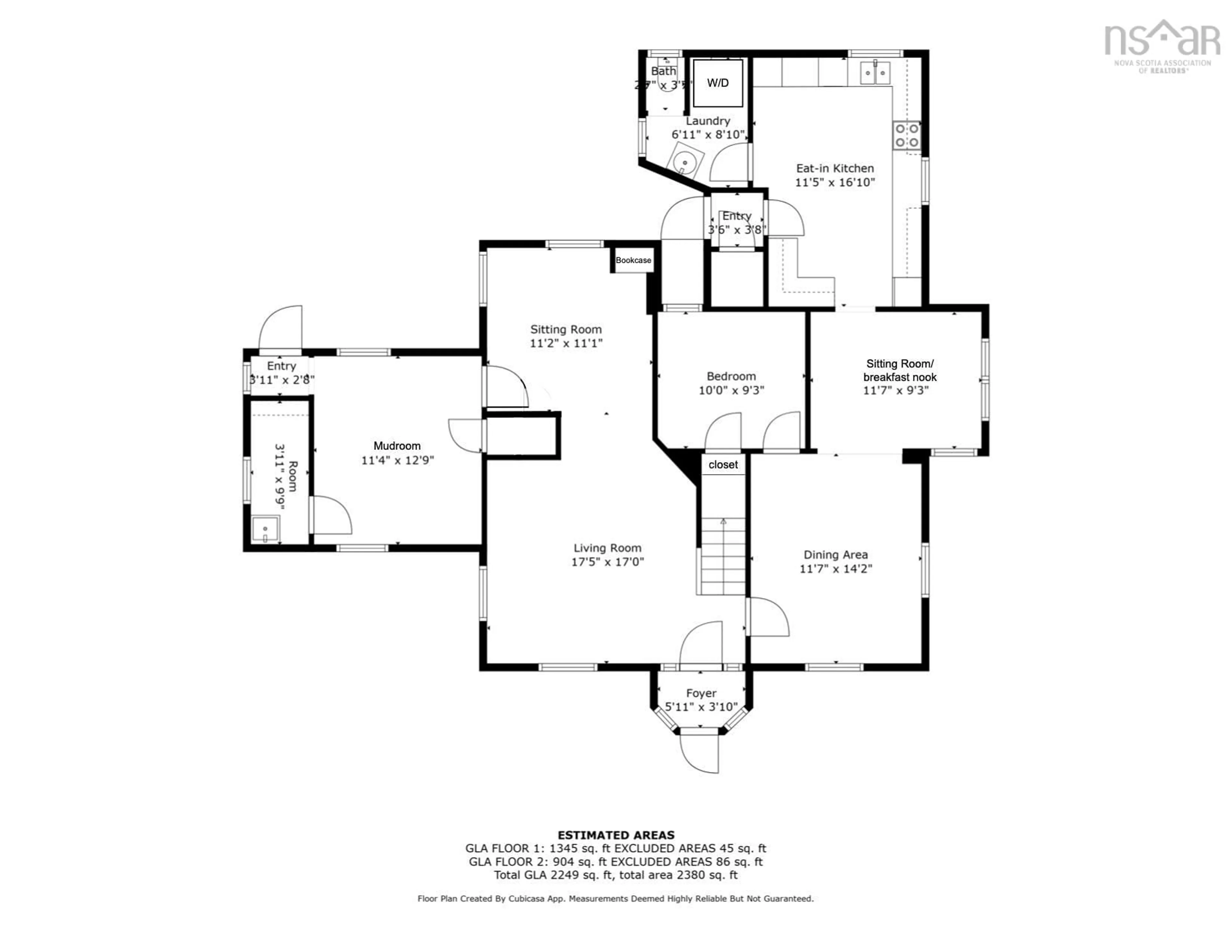 Floor plan for 19 Lower Lahave Rd, Riverport Nova Scotia B0J 2W0