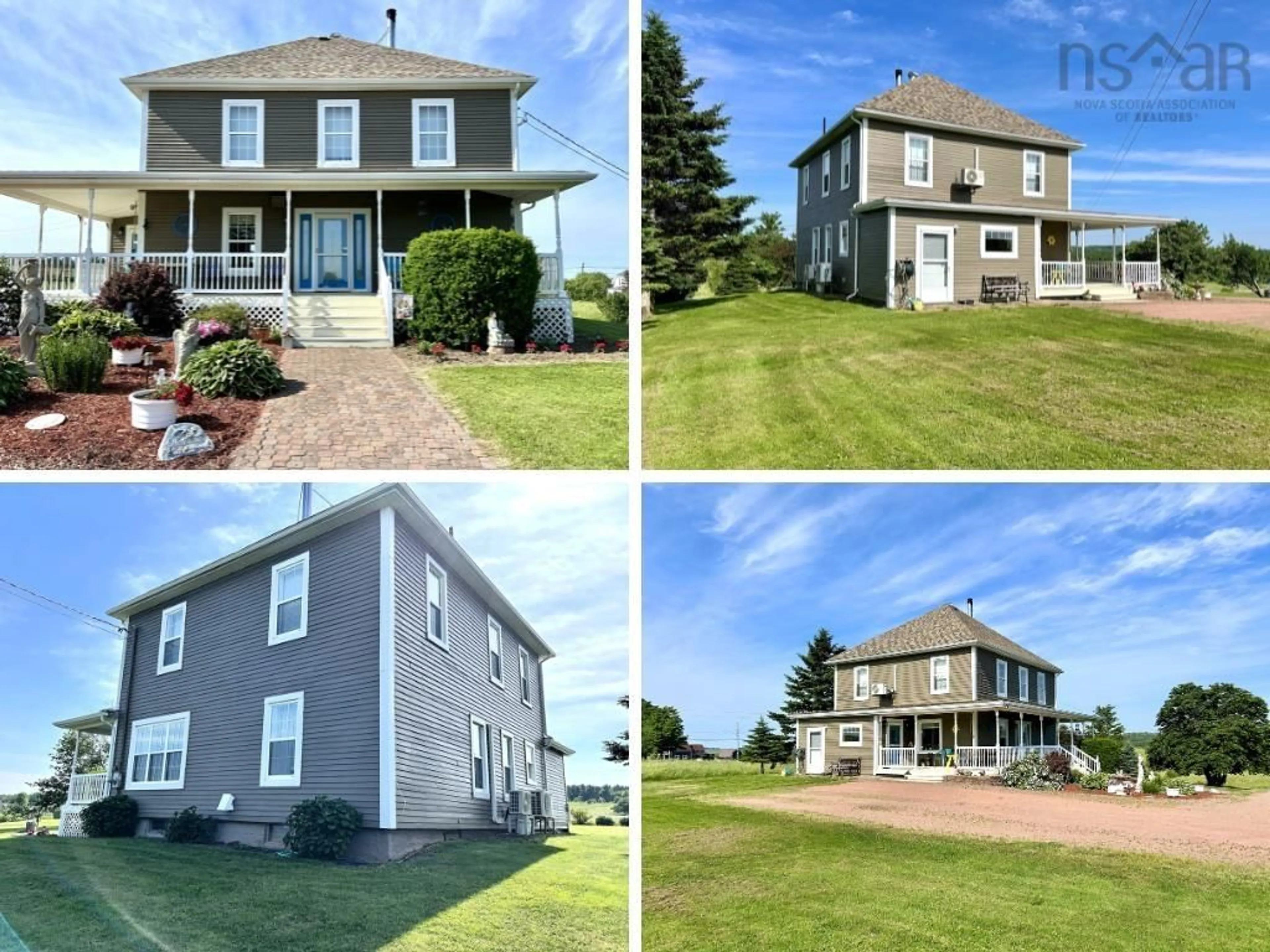 A pic from outside/outdoor area/front of a property/back of a property/a pic from drone, water/lake/river/ocean view for 3399 Barronsfield Rd, River Hebert Nova Scotia B0L 1G0