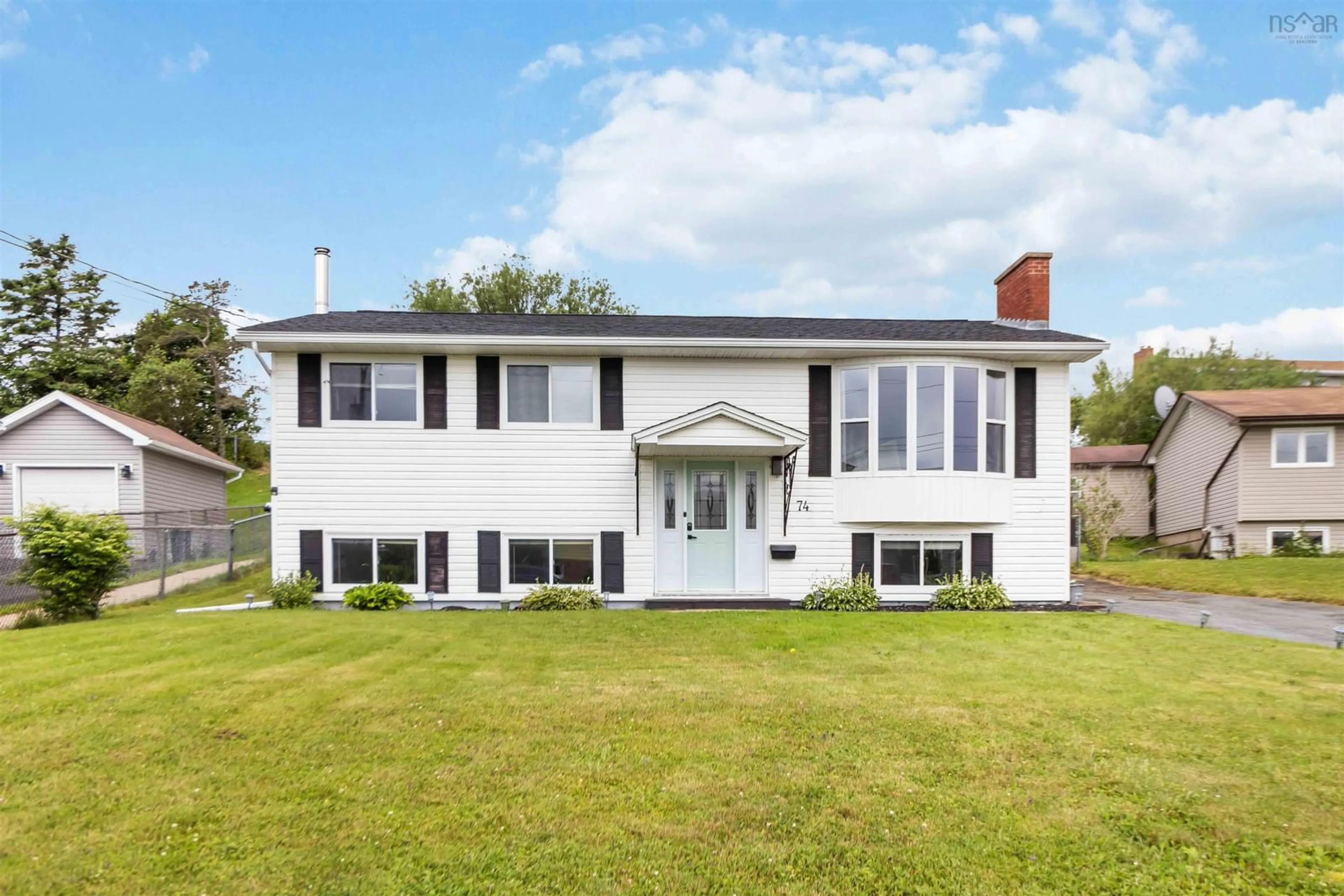 Home with vinyl exterior material, unknown for 74 Elm St, Cole Harbour Nova Scotia B2W 2K3