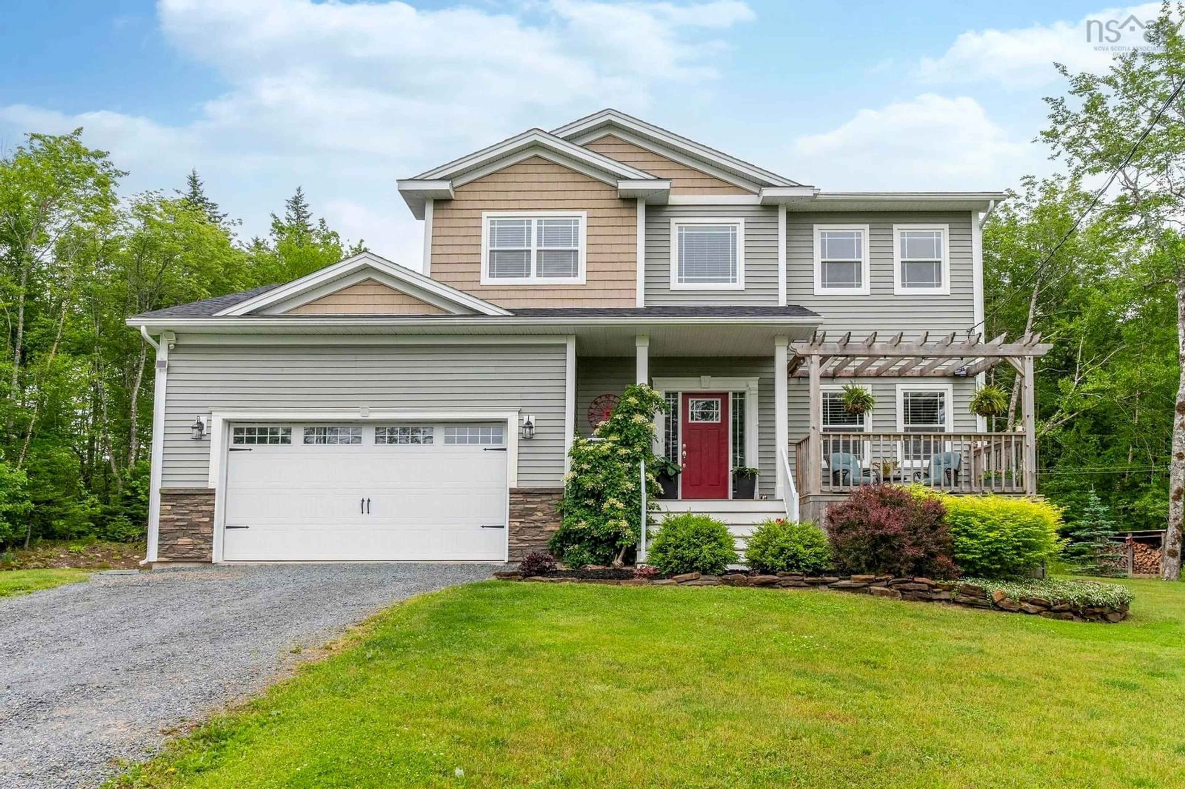 Home with vinyl exterior material, street for 29 Alaa Crt, Hammonds Plains Nova Scotia B4B 0J2