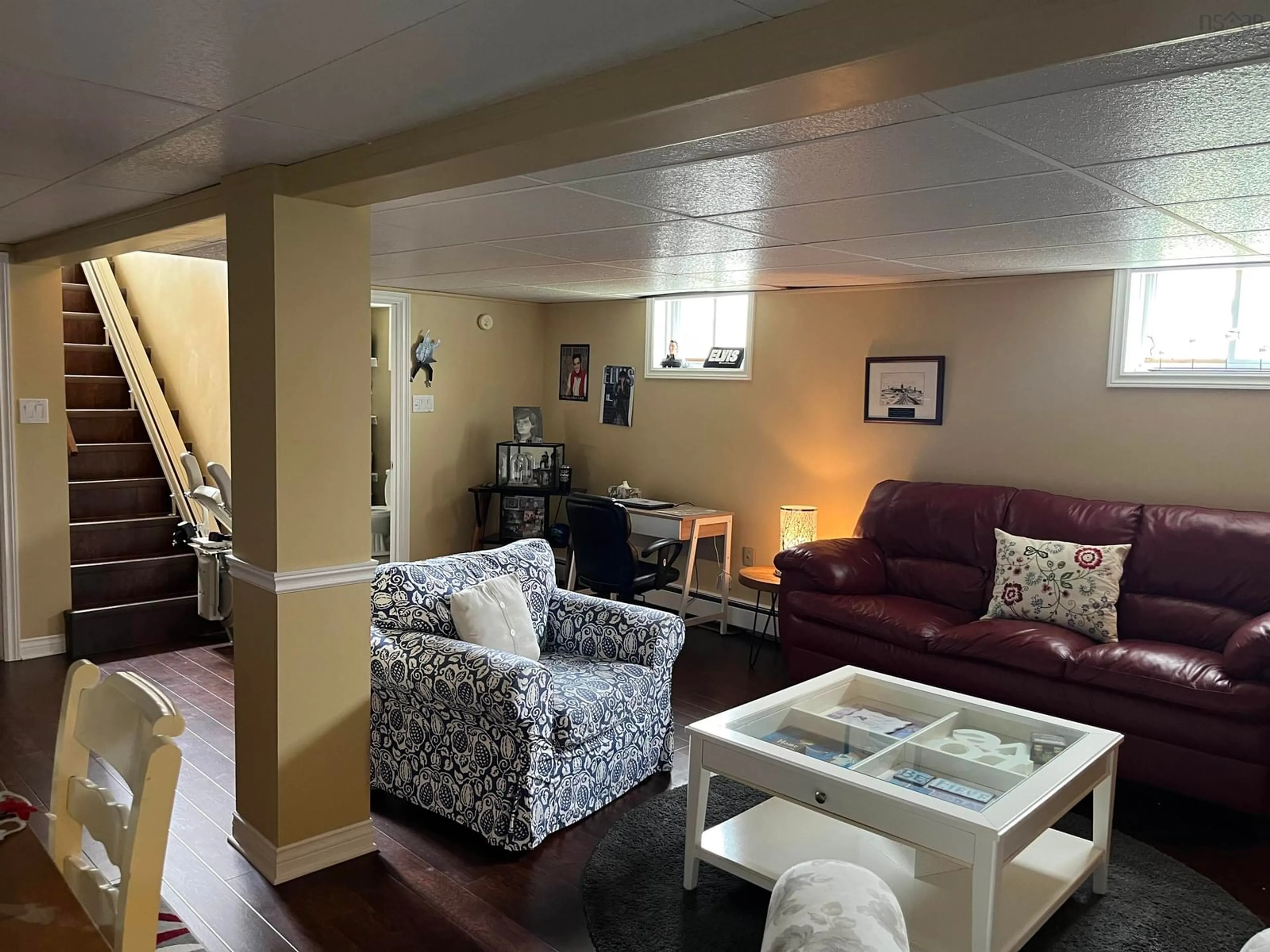 Living room with furniture, unknown for 11 Walley St, Glace Bay Nova Scotia B1A 5N8