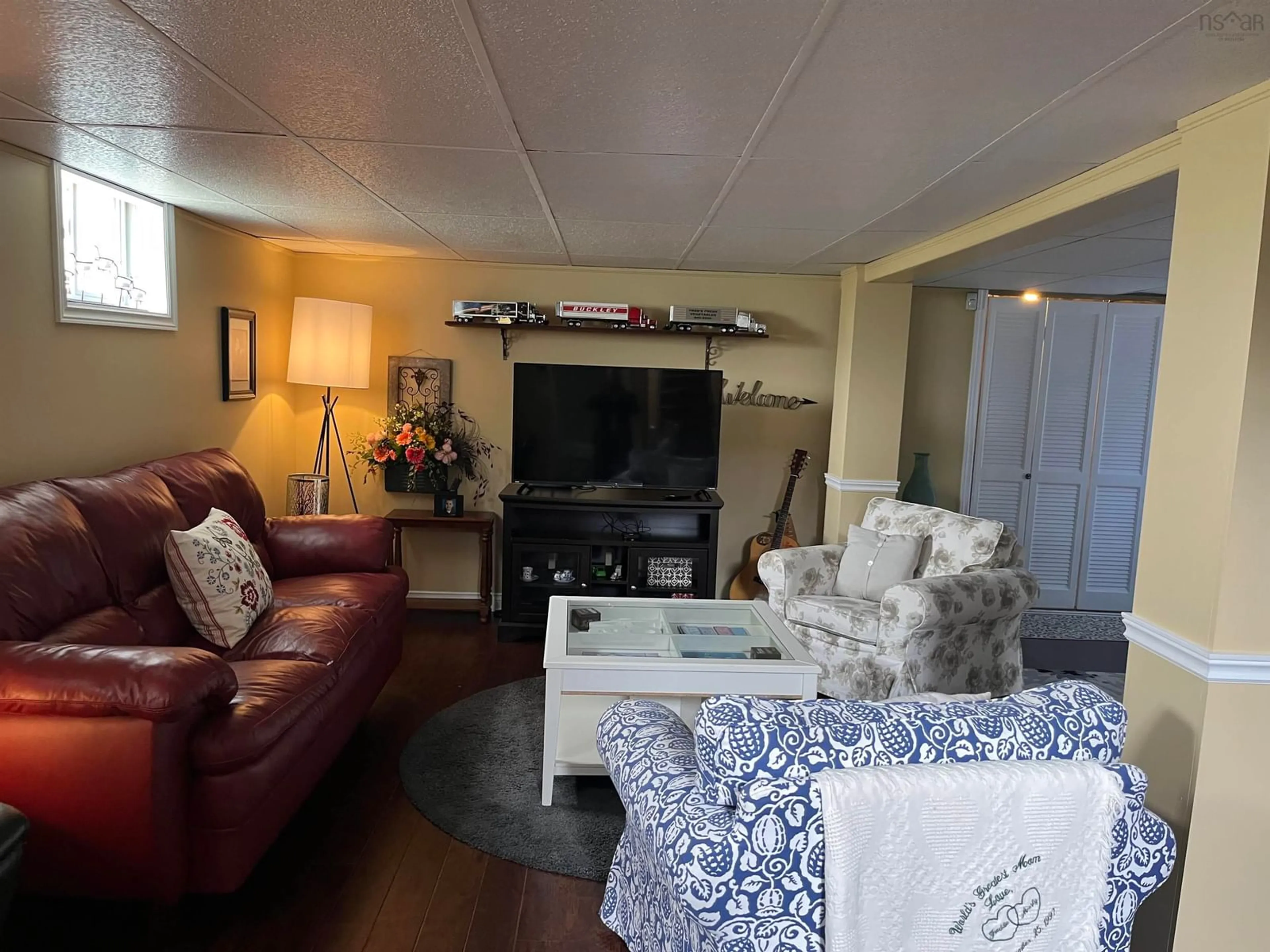 Living room with furniture, unknown for 11 Walley St, Glace Bay Nova Scotia B1A 5N8