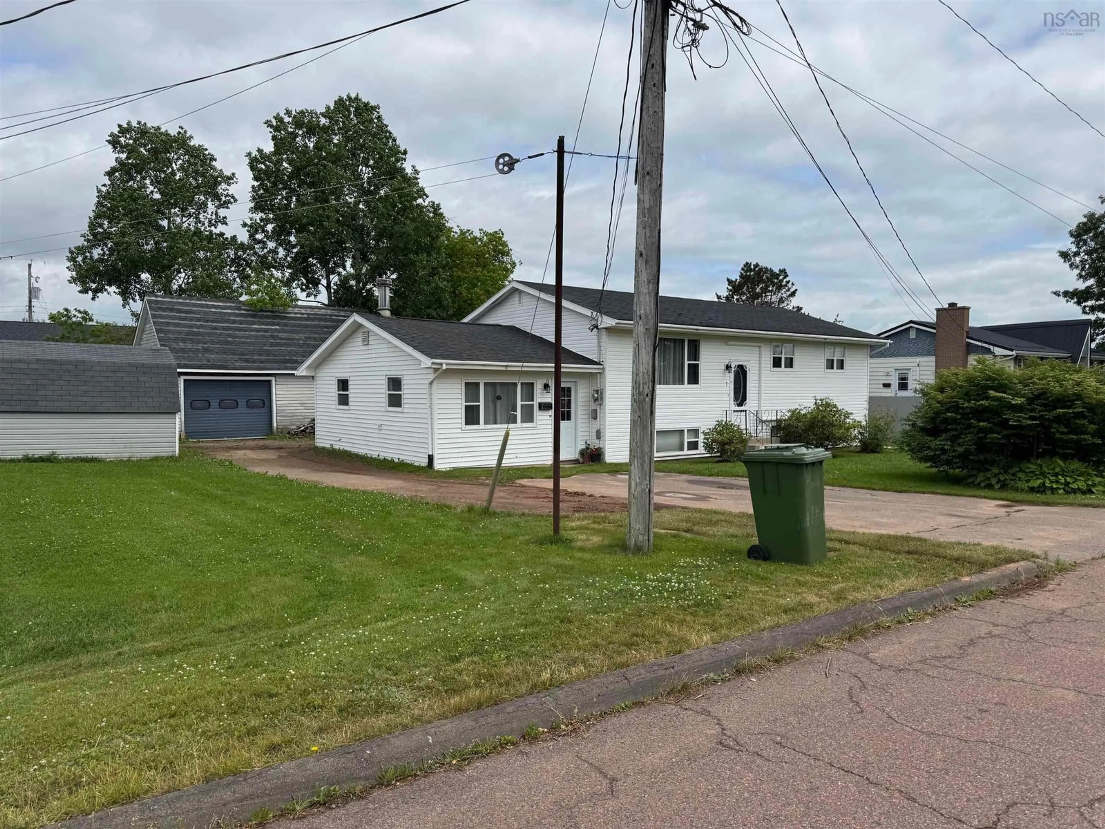 A pic from outside/outdoor area/front of a property/back of a property/a pic from drone, street for 7 Thompson Dr, Bible Hill Nova Scotia B2N 5M4