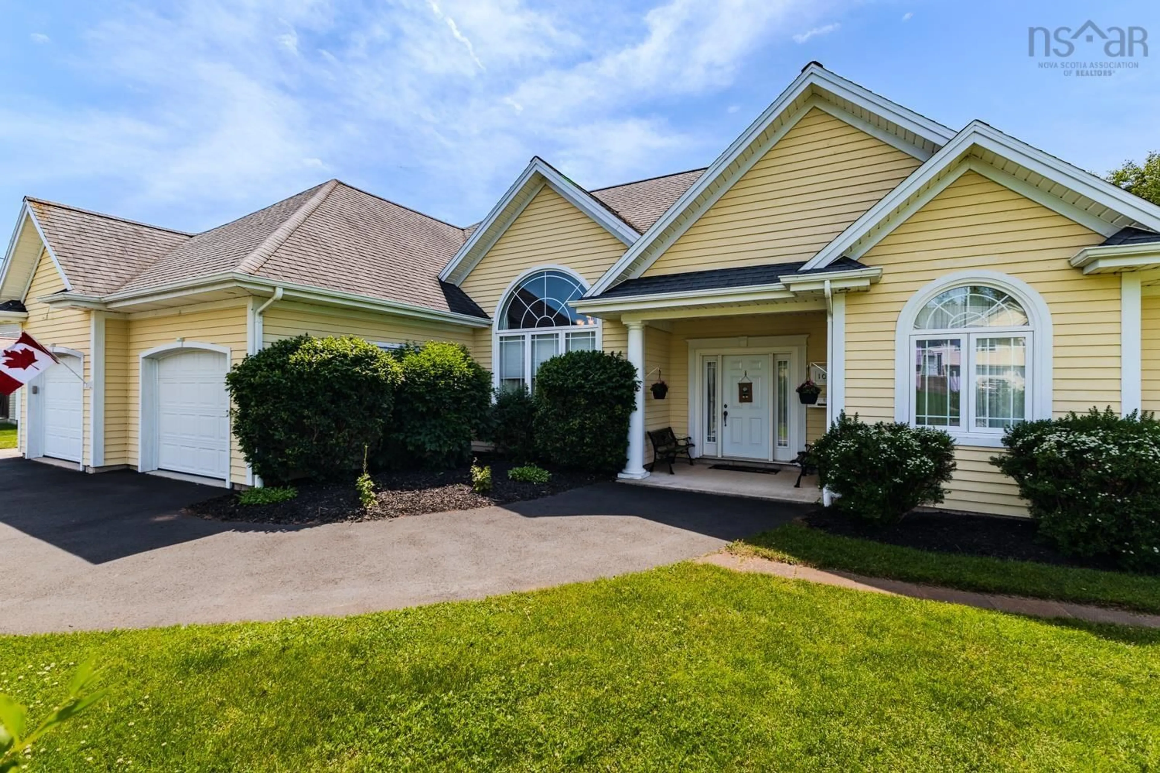 Home with vinyl exterior material, street for 109 Edgehill Dr, Valley Nova Scotia B6L 3K5