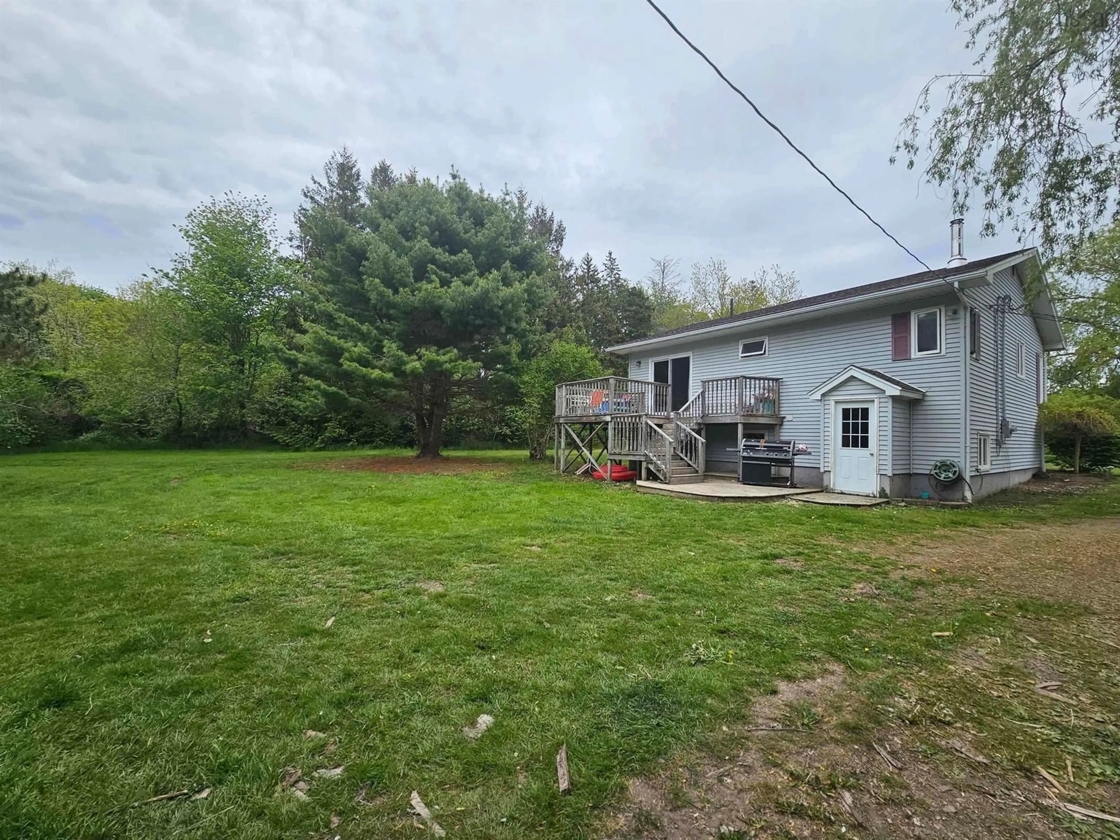 A pic from outside/outdoor area/front of a property/back of a property/a pic from drone, unknown for 8865  8869 Highway 1 Hwy, Brighton Nova Scotia B0V 1A0