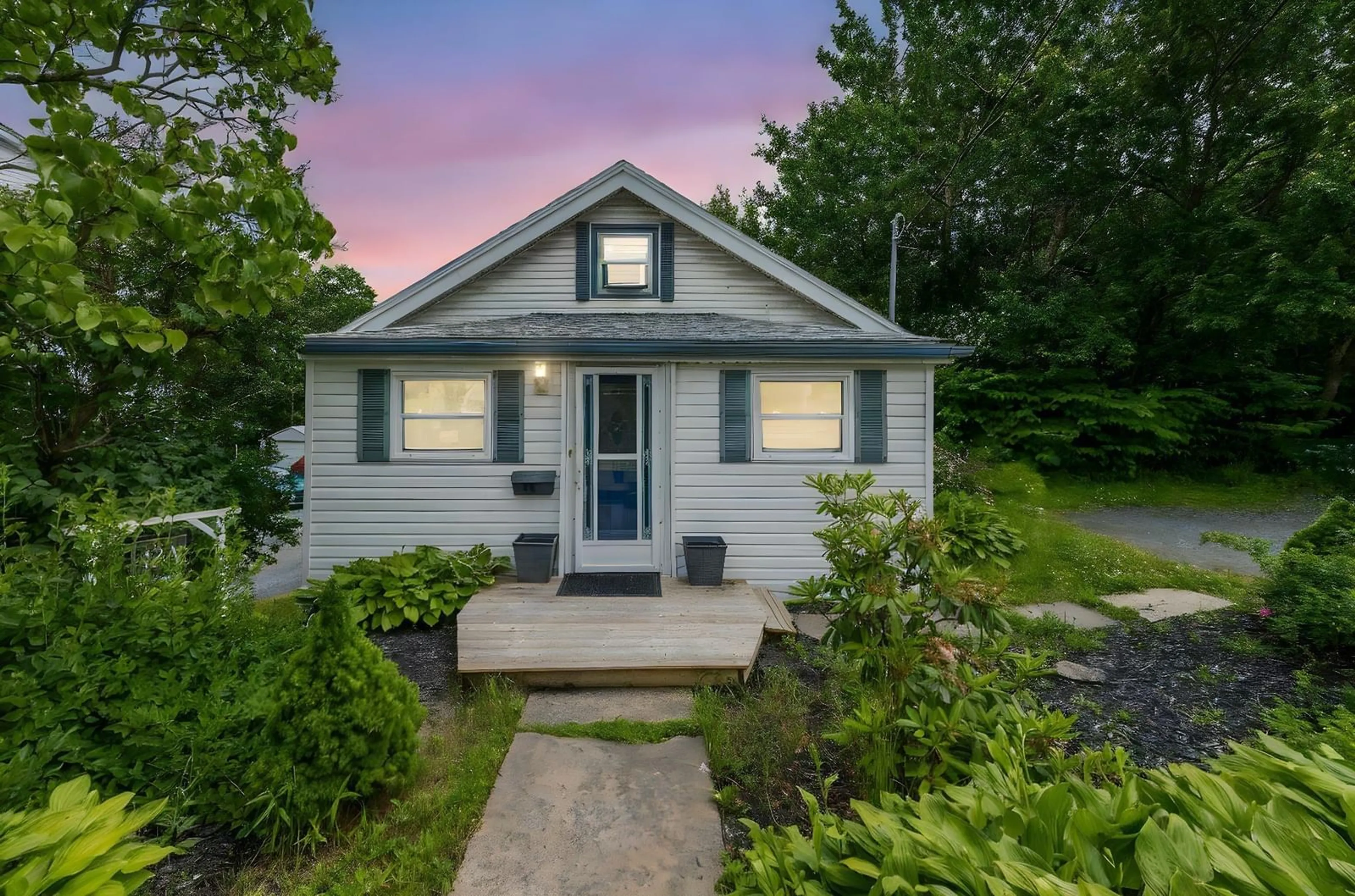 Home with vinyl exterior material, street for 42 A Old Sambro Rd, Halifax Nova Scotia B3P 1Z5