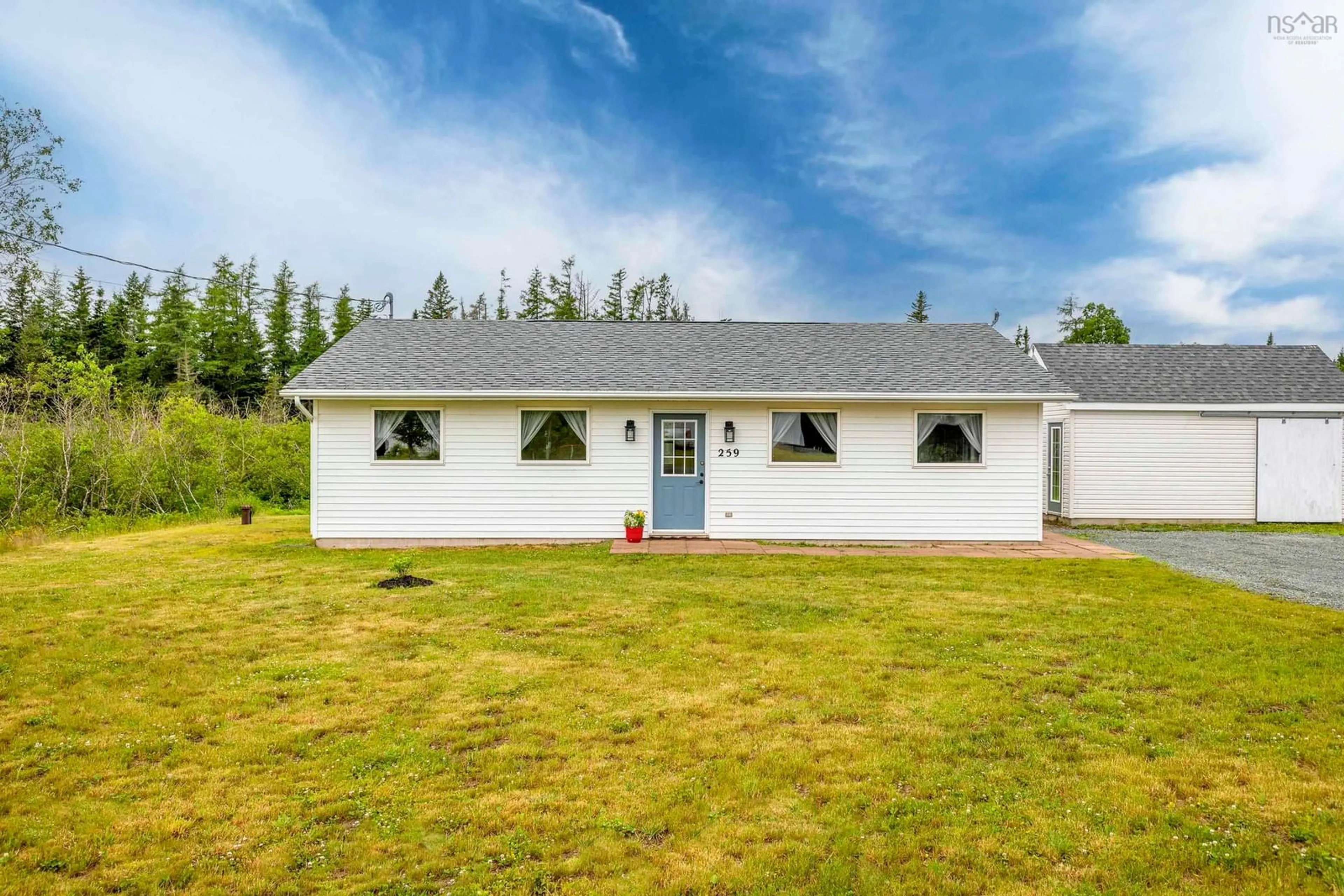 A pic from outside/outdoor area/front of a property/back of a property/a pic from drone, building for 259 Old Loop Highway 4, Kemptown Nova Scotia B6L 2J5