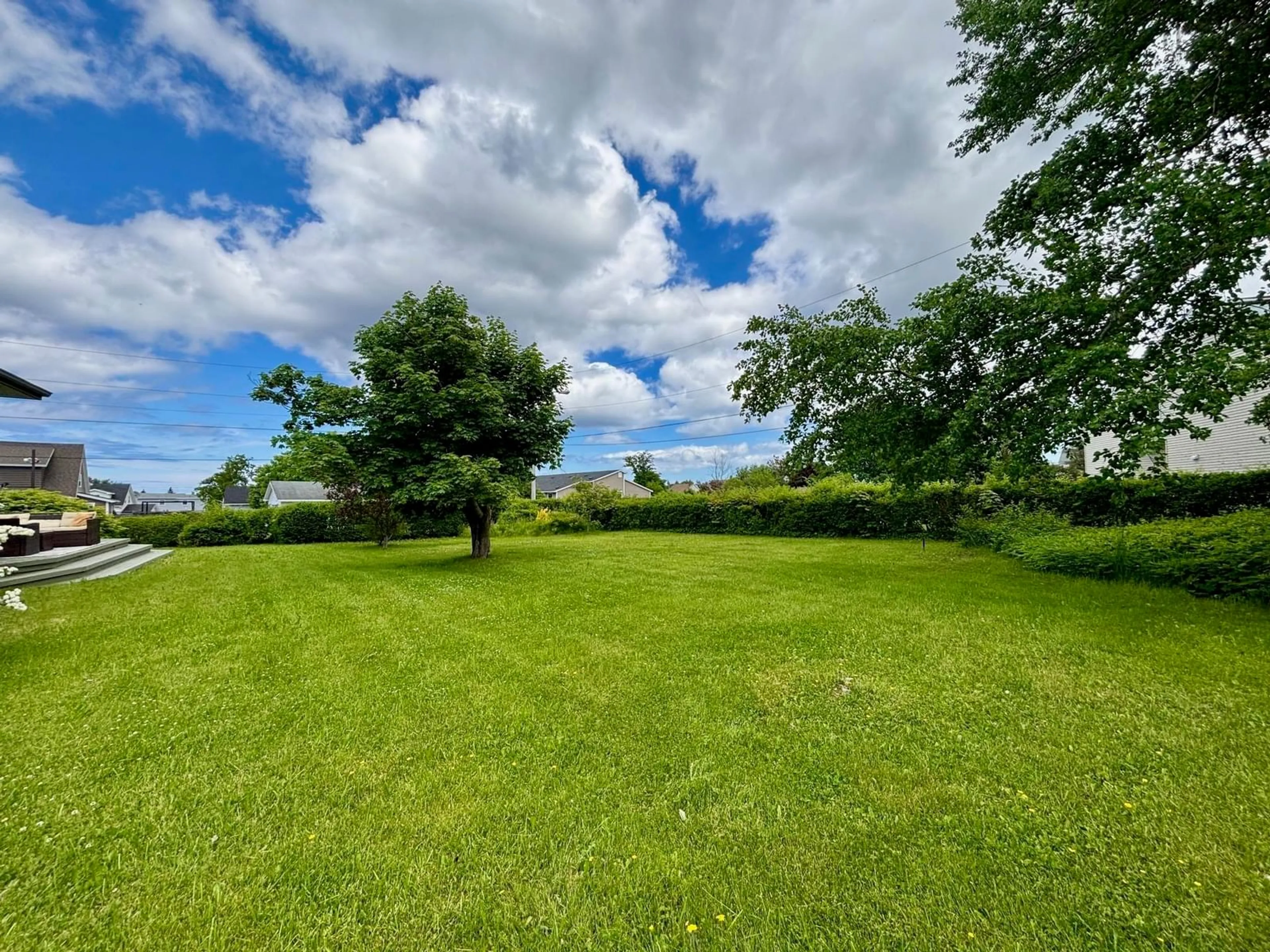 A pic from outside/outdoor area/front of a property/back of a property/a pic from drone, water/lake/river/ocean view for 650 George St, New Waterford Nova Scotia B1H 4E6