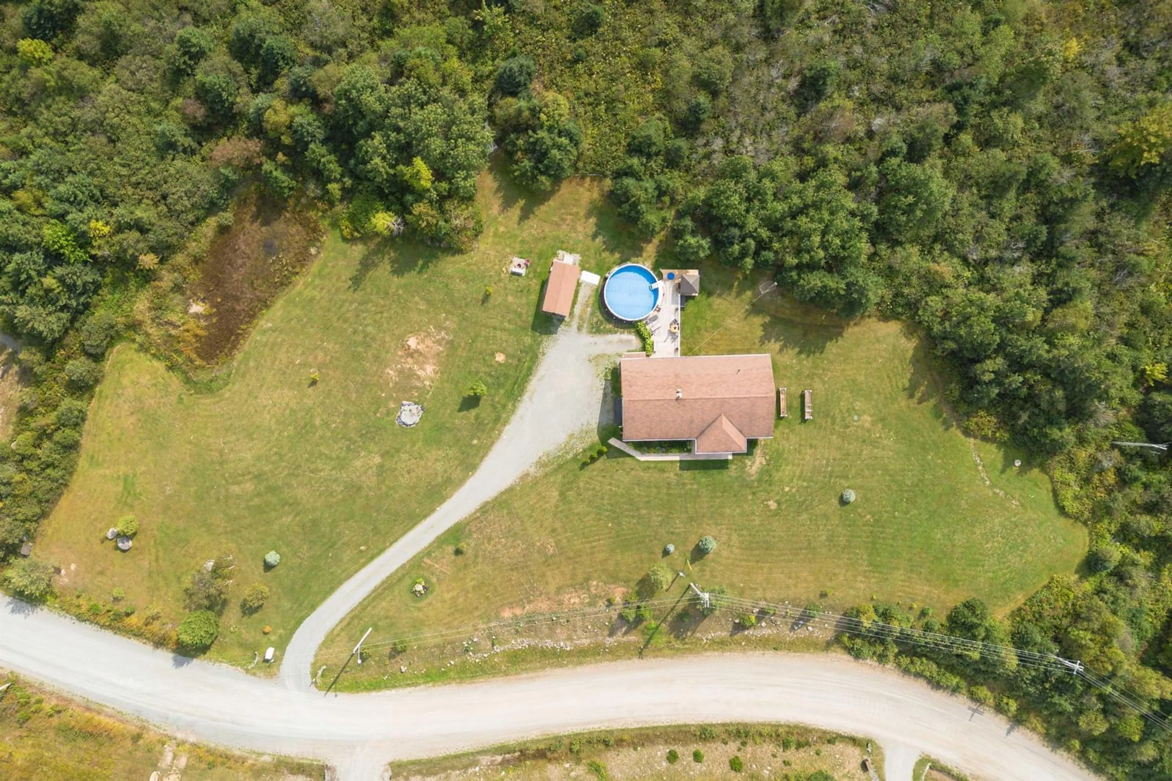 A pic from outside/outdoor area/front of a property/back of a property/a pic from drone, unknown for 40 Mountainview Dr, Troy Nova Scotia B9A 1G8