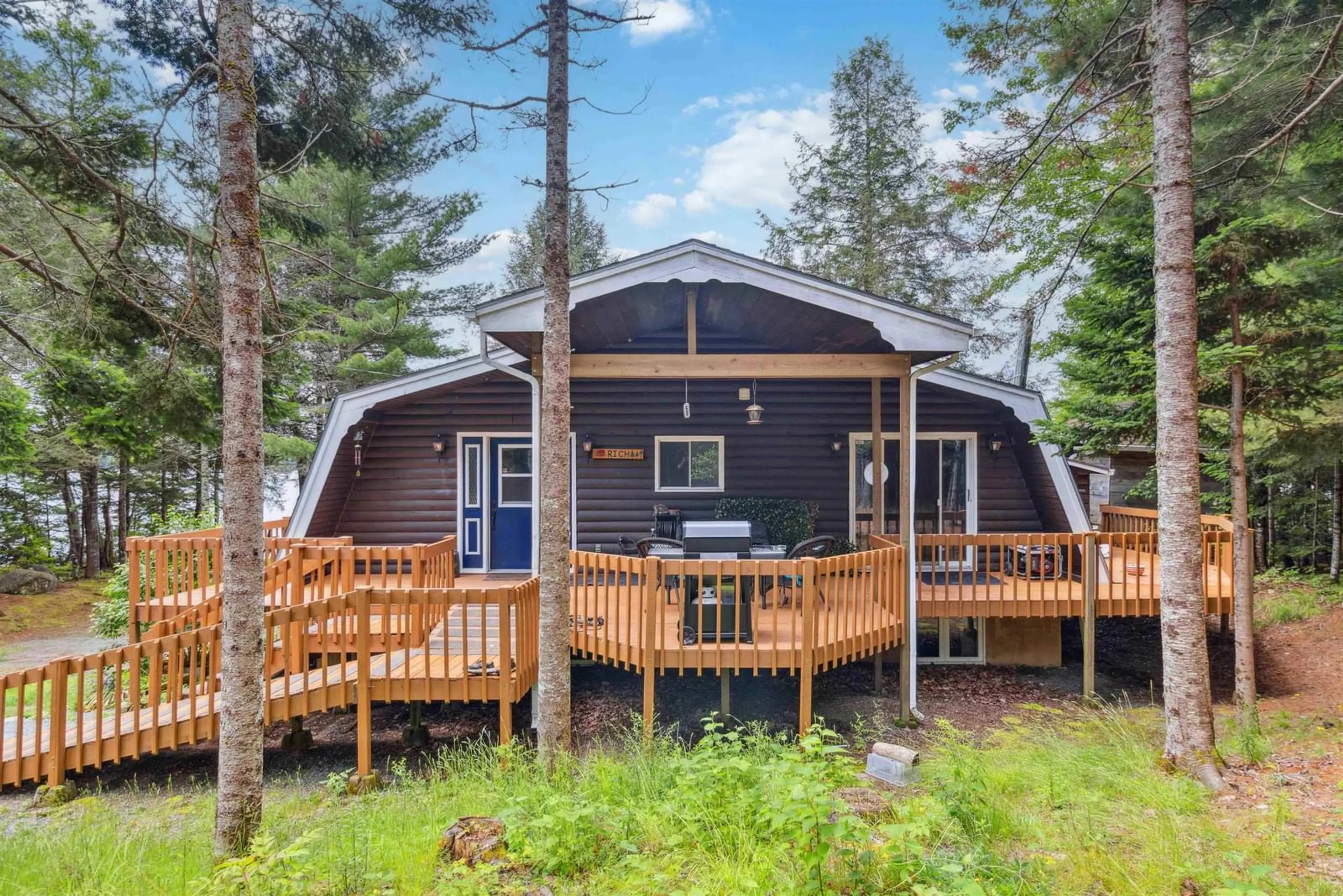 Patio, water/lake/river/ocean view for 12439 Peskawa Close St, Kempt Nova Scotia B0T 1B0