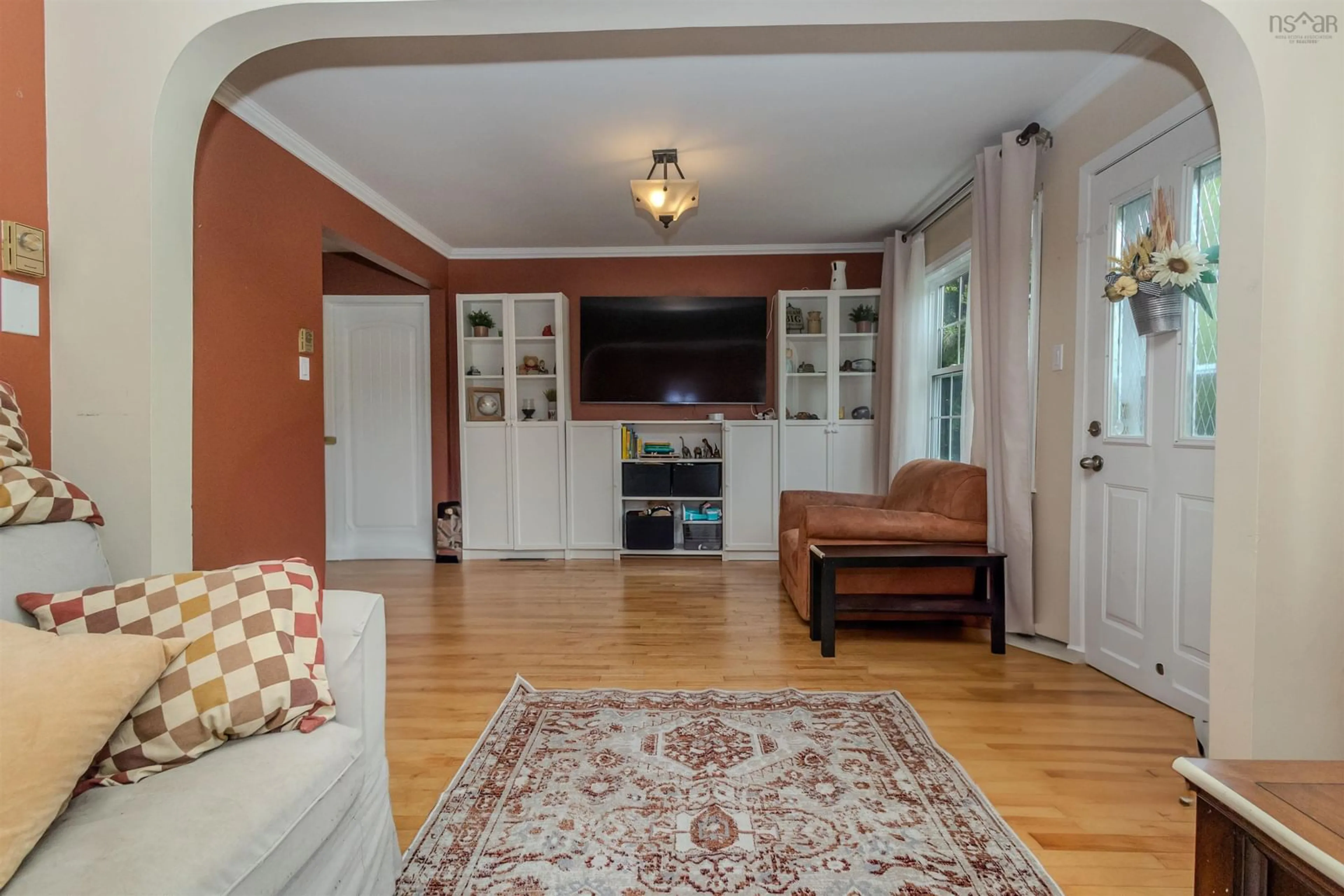 Living room with furniture, unknown for 688 Morrison Rd, Sydney Nova Scotia B1M 1B7