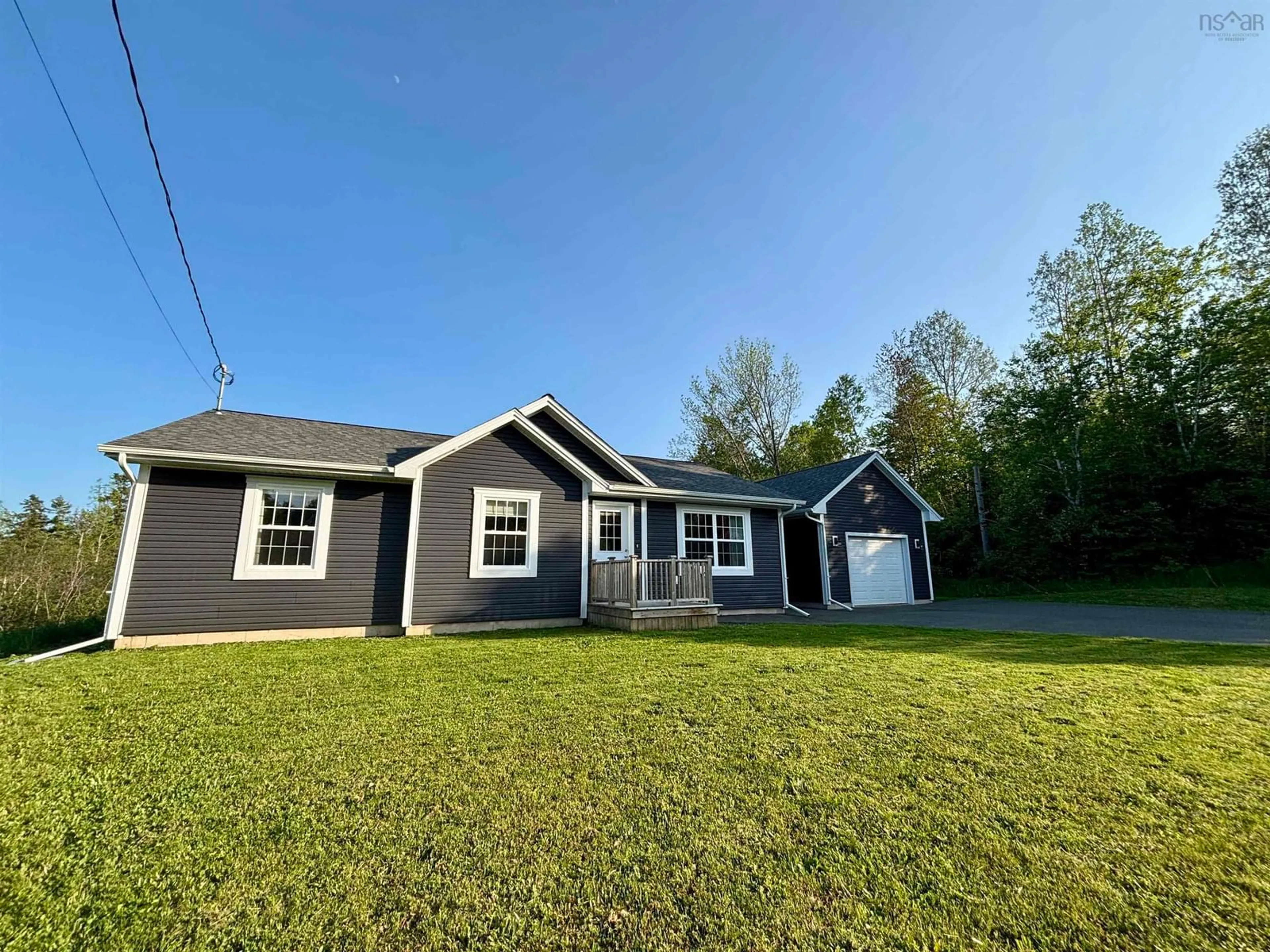 A pic from outside/outdoor area/front of a property/back of a property/a pic from drone, unknown for 21 Beaton Crt, Post Road Nova Scotia B2G 2K1