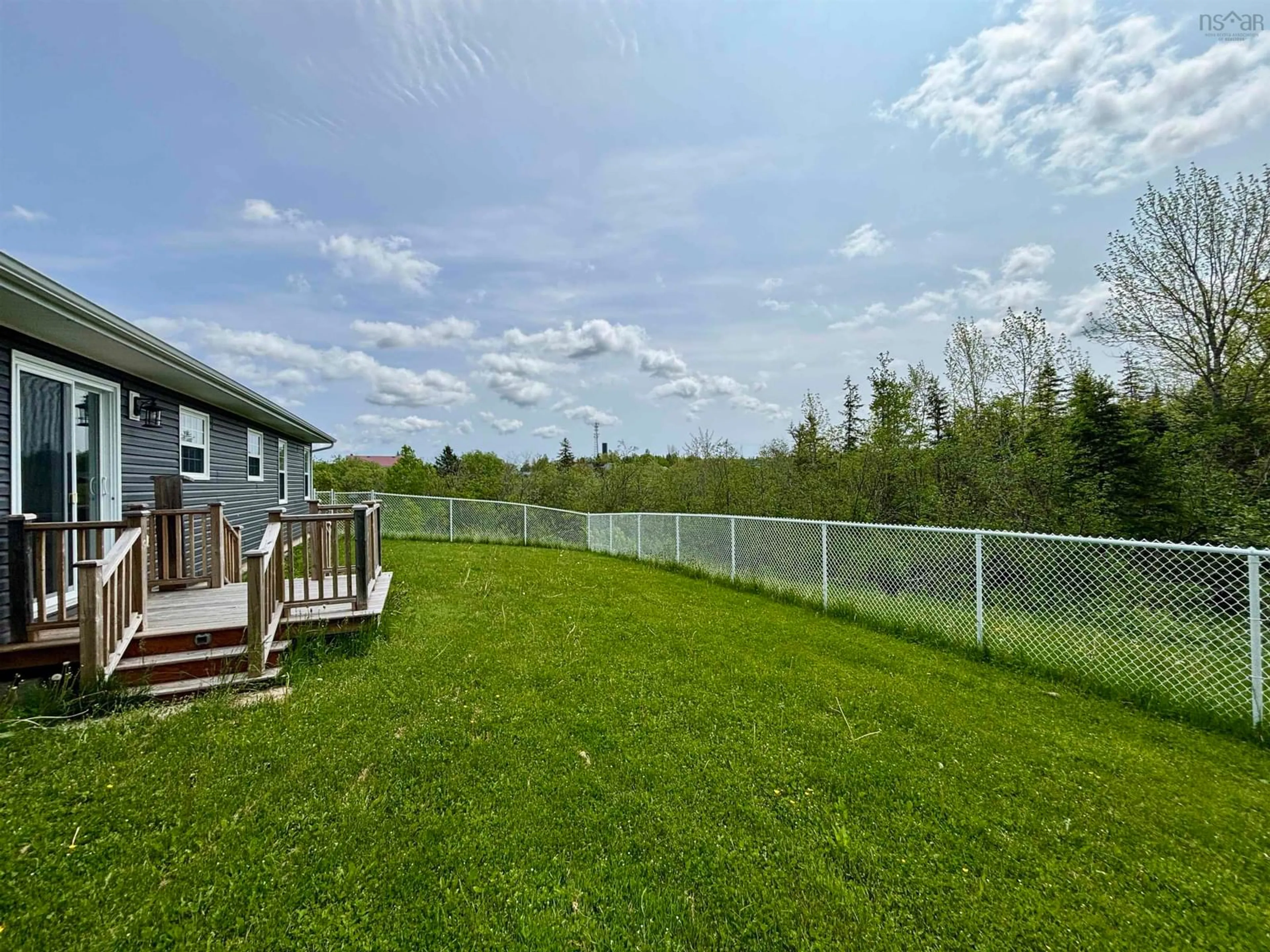 Patio, water/lake/river/ocean view for 21 Beaton Crt, Post Road Nova Scotia B2G 2K1