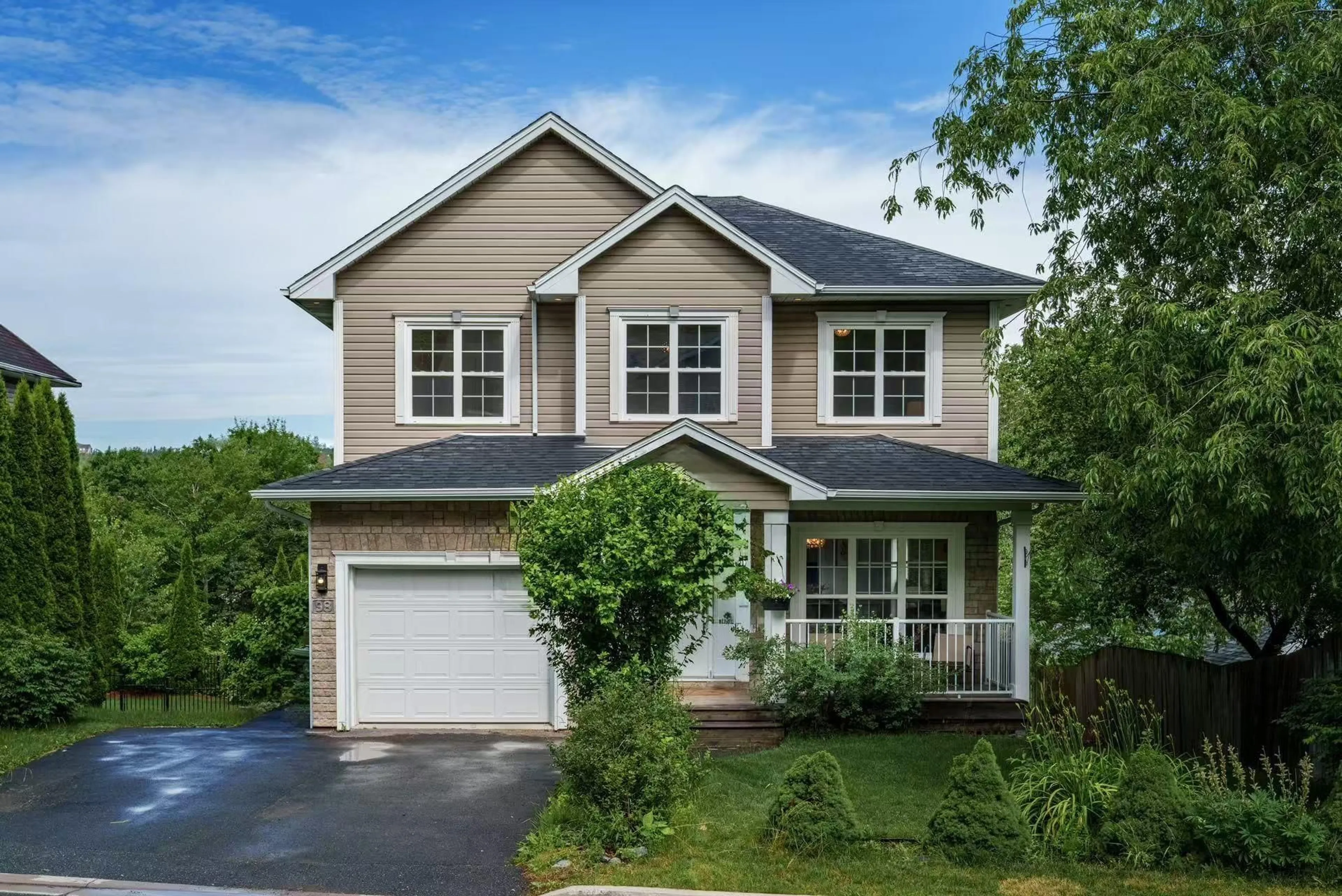 Home with vinyl exterior material, street for 98 Golf Links Rd, Bedford Nova Scotia B4A 2J3