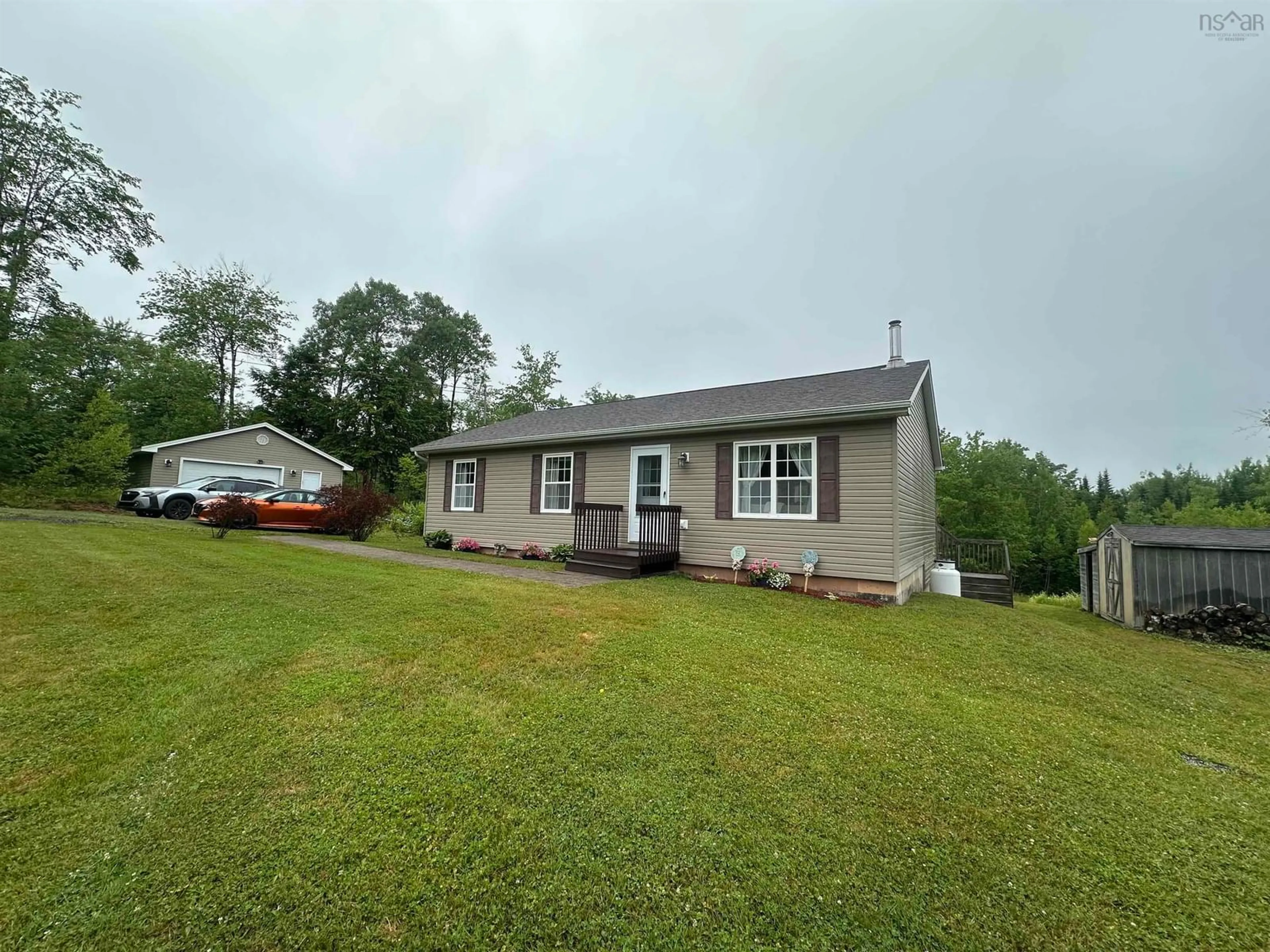 A pic from outside/outdoor area/front of a property/back of a property/a pic from drone, water/lake/river/ocean view for 225 Fairway Ave, Shubenacadie East Nova Scotia B0N 2H0