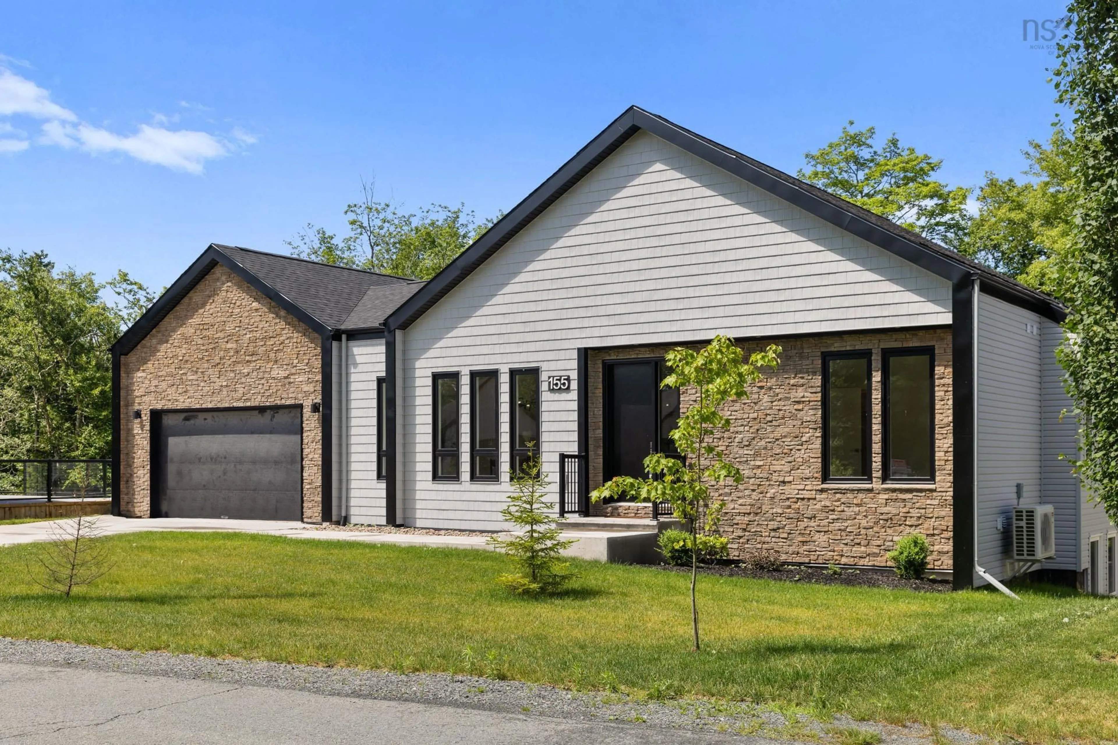 Home with brick exterior material, street for 155 Carnoustie Dr, Hammonds Plains Nova Scotia B4B 0E5