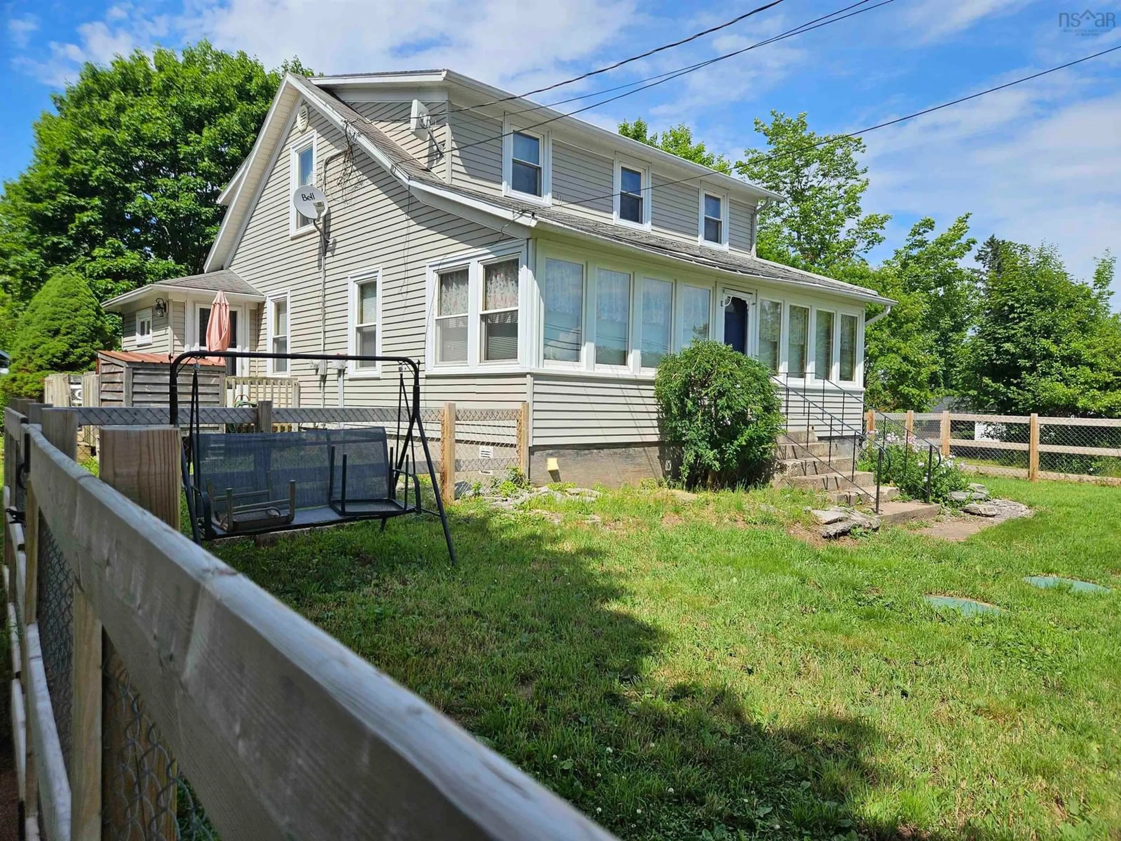 A pic from outside/outdoor area/front of a property/back of a property/a pic from drone, street for 10815 Highway 2, Masstown Nova Scotia B0M 1G0
