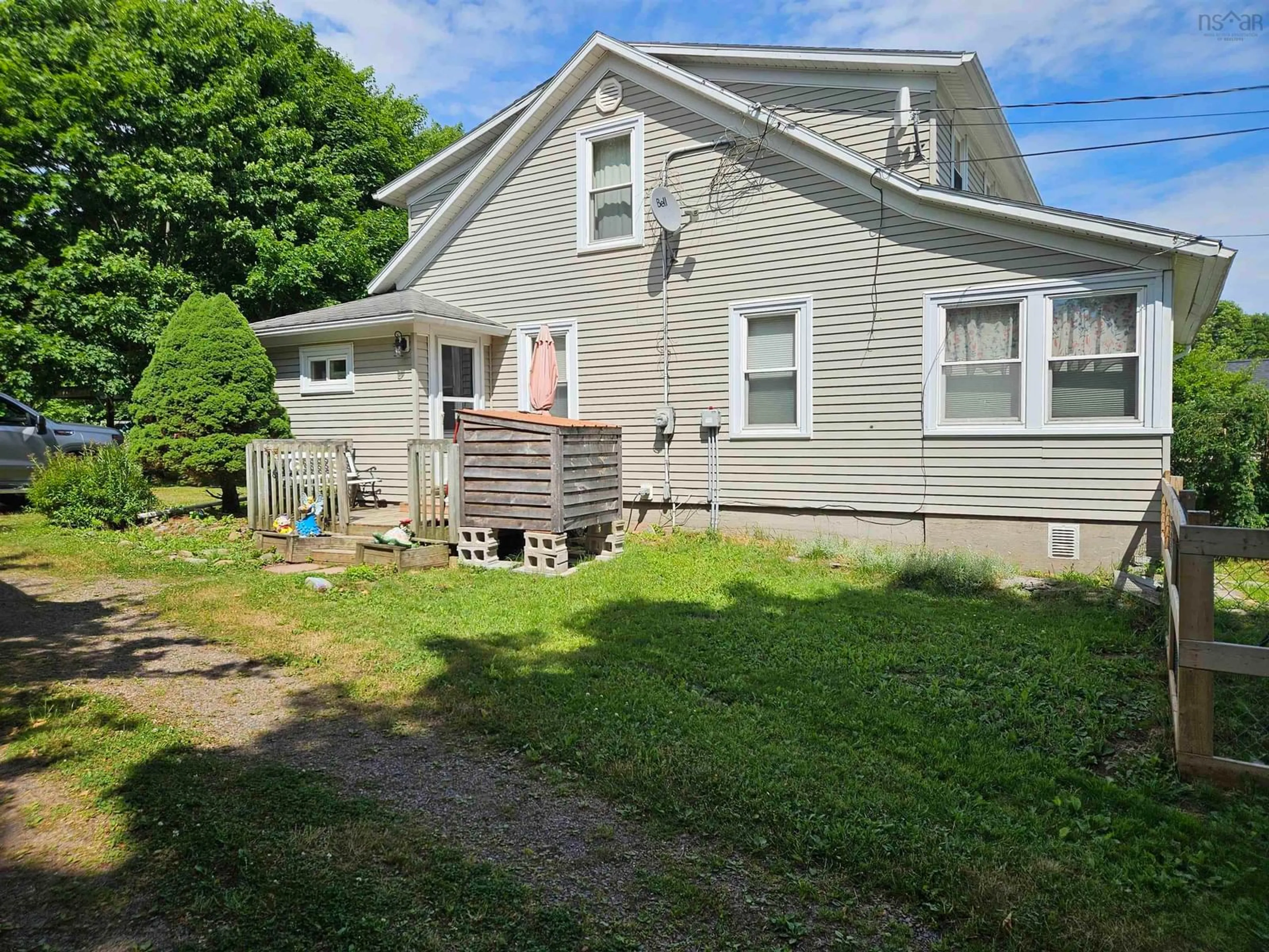 A pic from outside/outdoor area/front of a property/back of a property/a pic from drone, street for 10815 Highway 2, Masstown Nova Scotia B0M 1G0