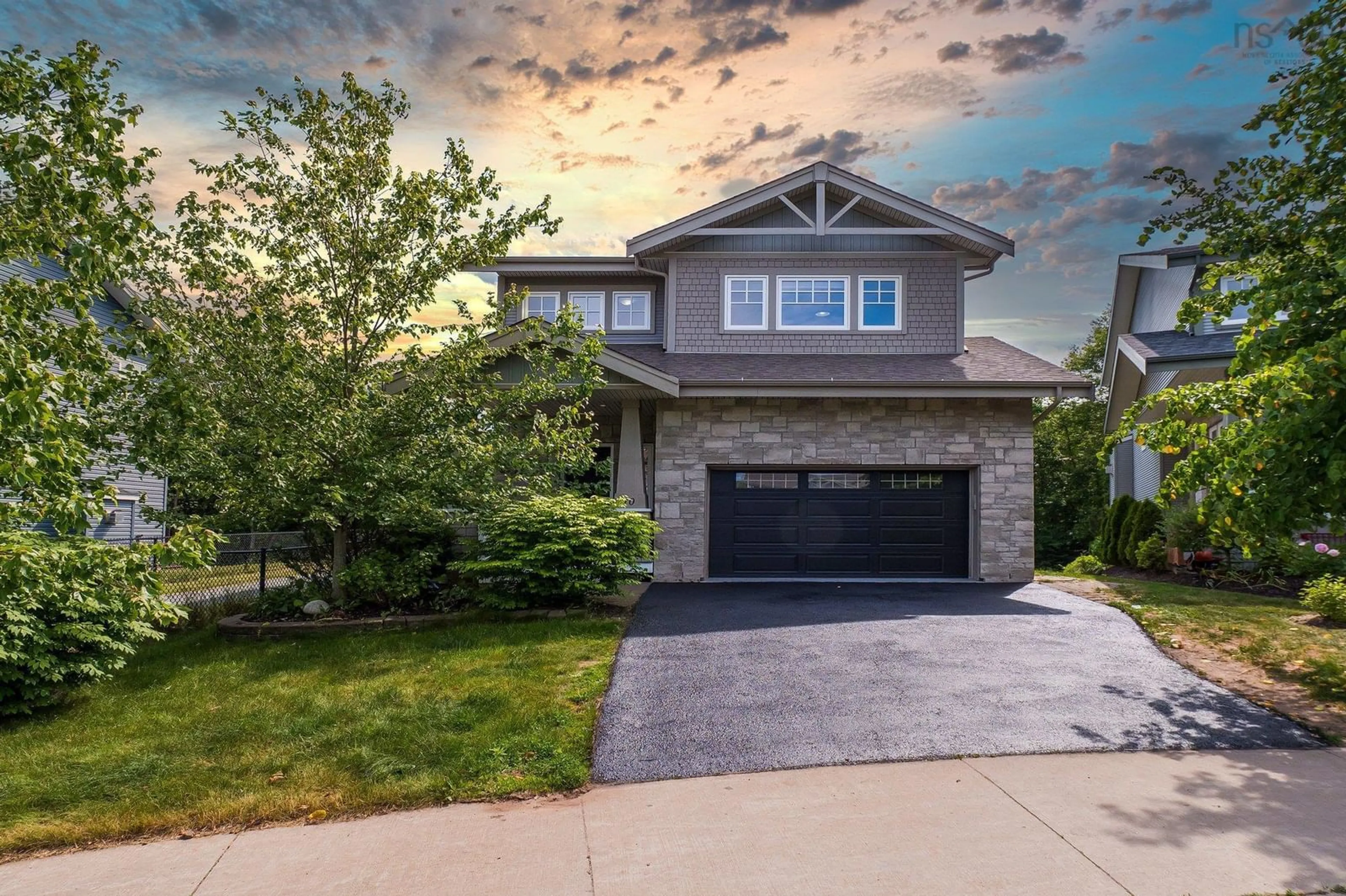 Home with brick exterior material, street for 70 Aspenhill Crt, West Bedford Nova Scotia B4B 0M3