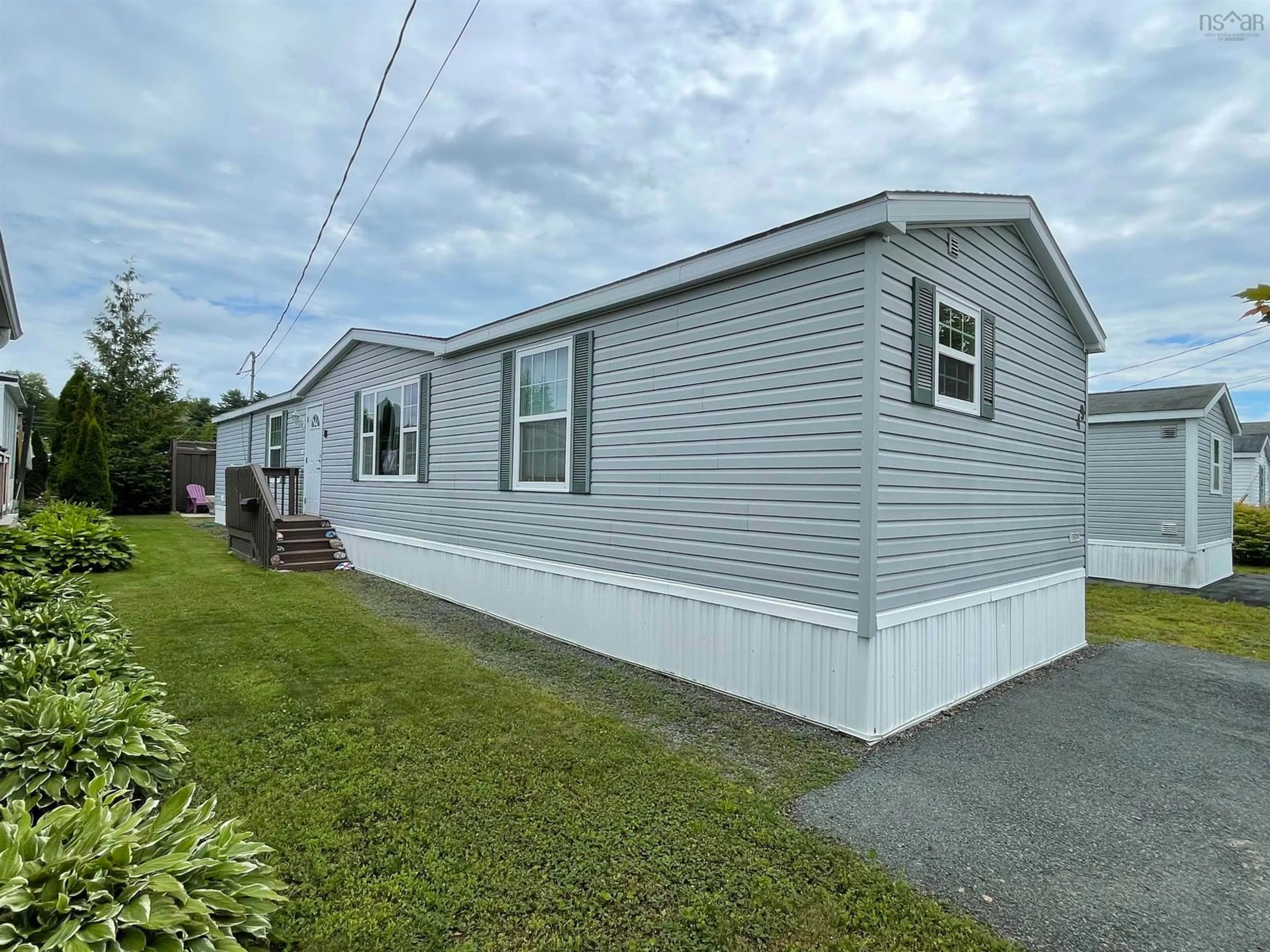 Home with vinyl exterior material, street for 49 Sherbrooke Ave, Bridgewater Nova Scotia B4V 4E8
