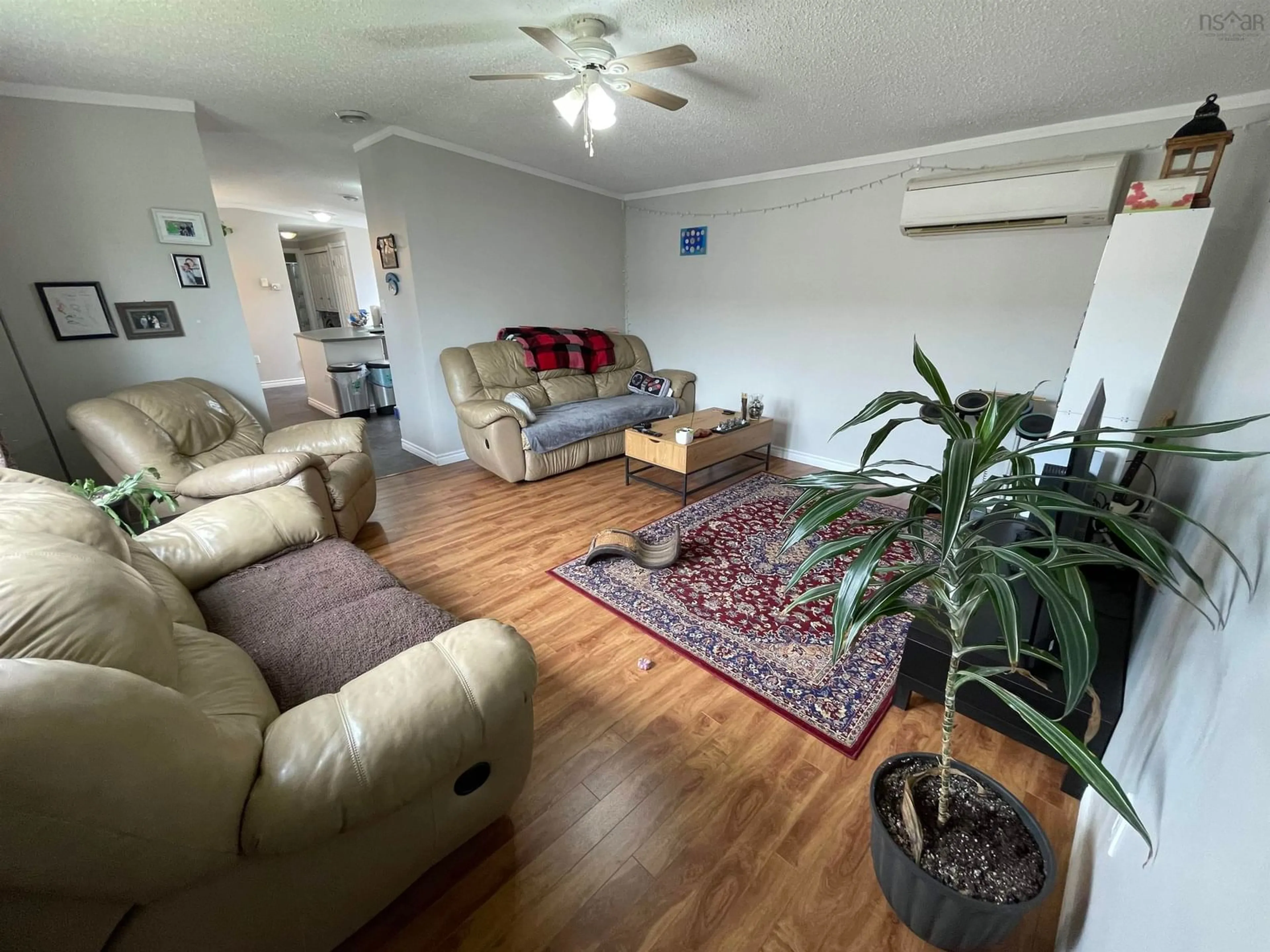 Living room with furniture, unknown for 49 Sherbrooke Ave, Bridgewater Nova Scotia B4V 4E8