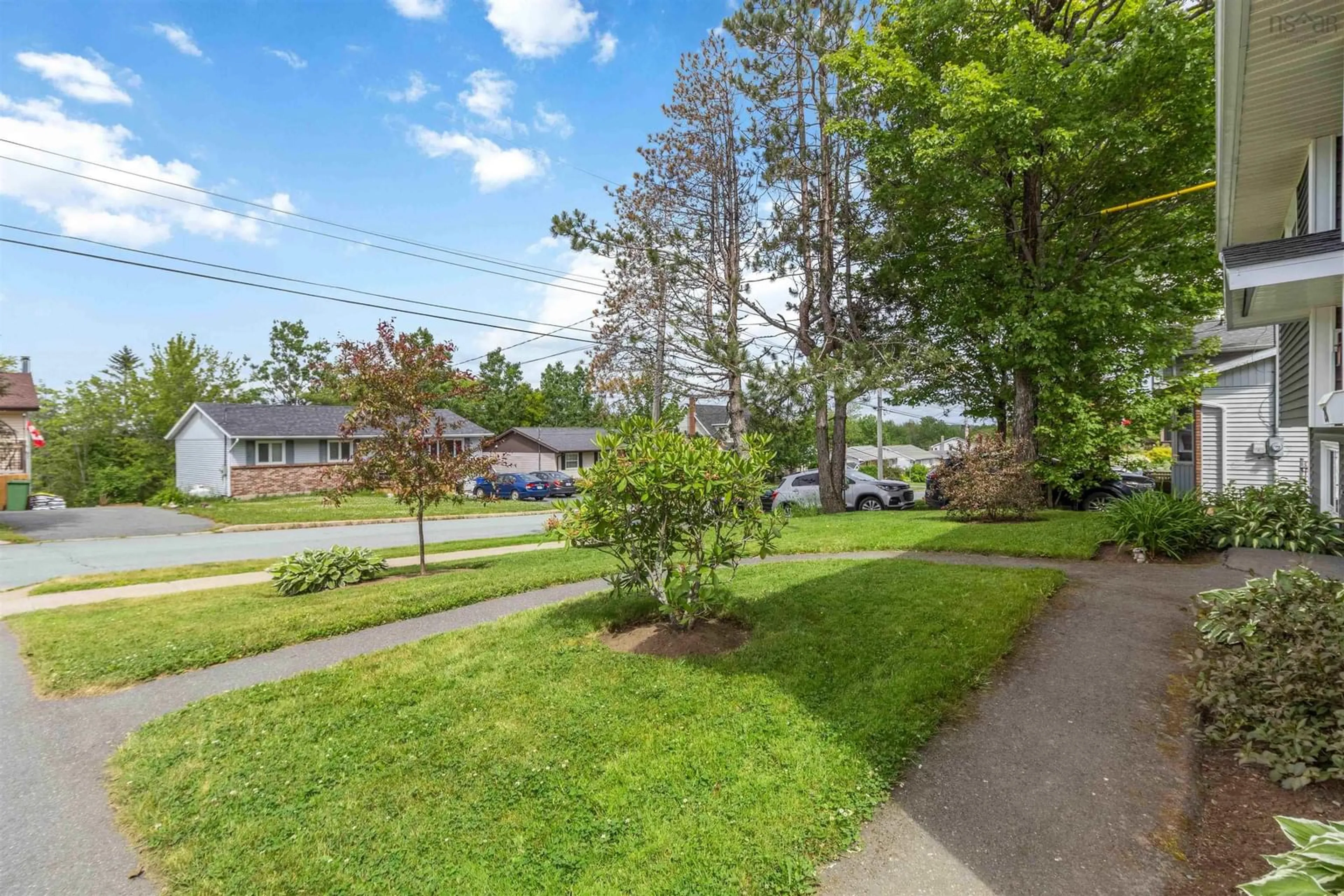 A pic from outside/outdoor area/front of a property/back of a property/a pic from drone, street for 216 Cavalier Dr, Lower Sackville Nova Scotia B4C 3L9