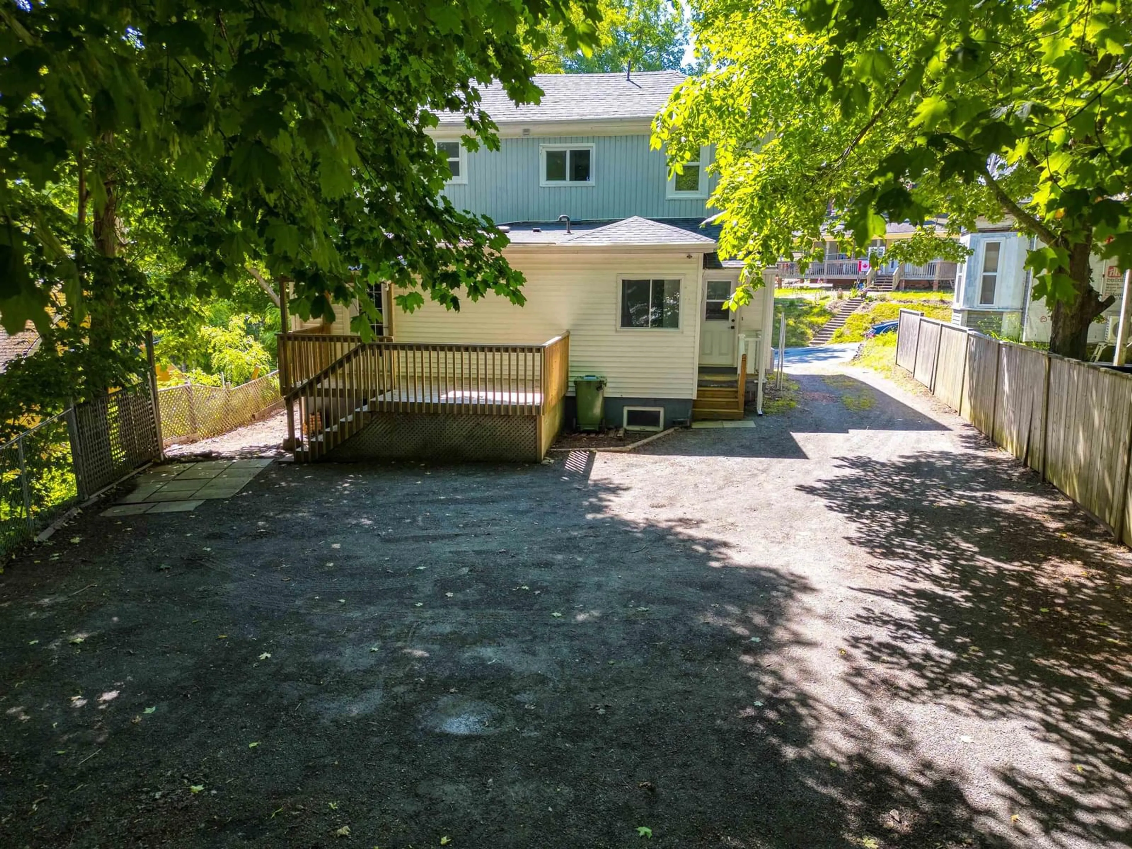 A pic from outside/outdoor area/front of a property/back of a property/a pic from drone, street for 23 Prospect Avenue, Kentville Nova Scotia B4N 2L7