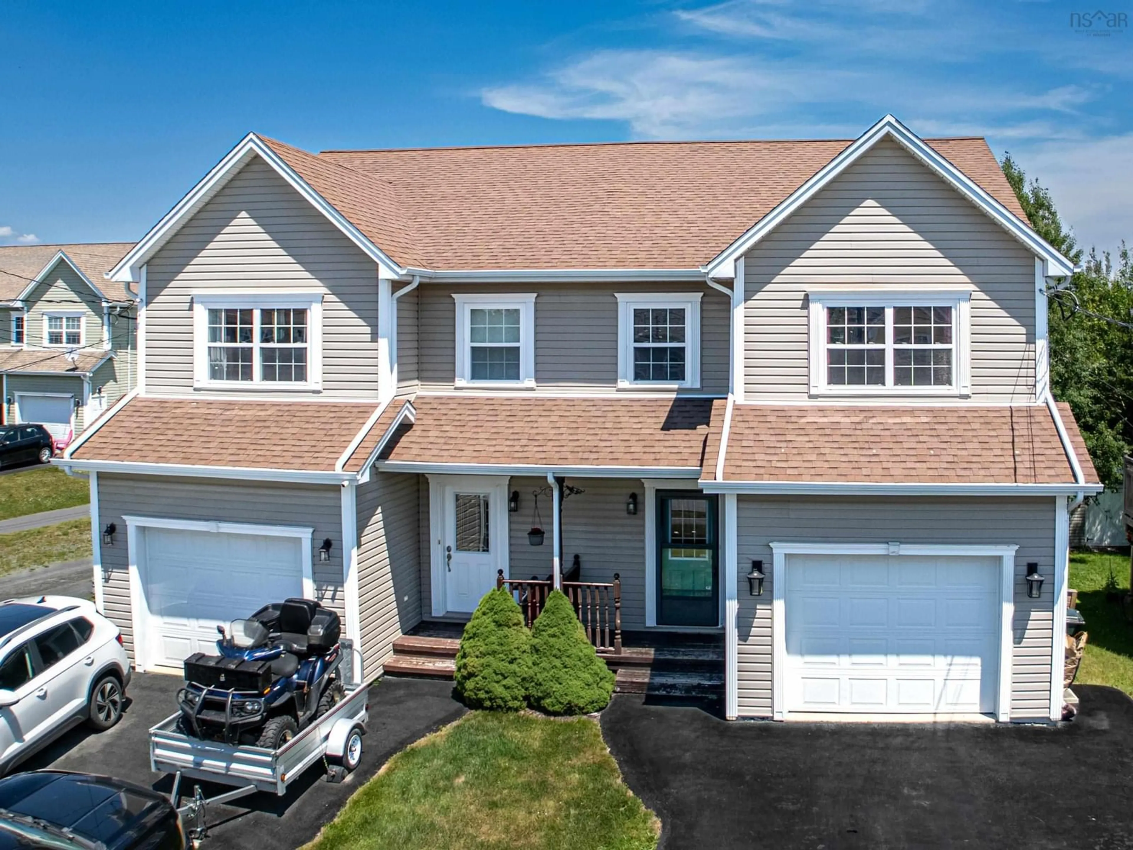 Home with vinyl exterior material, street for 120 Kali Lane, Elmsdale Nova Scotia B2S 1A2
