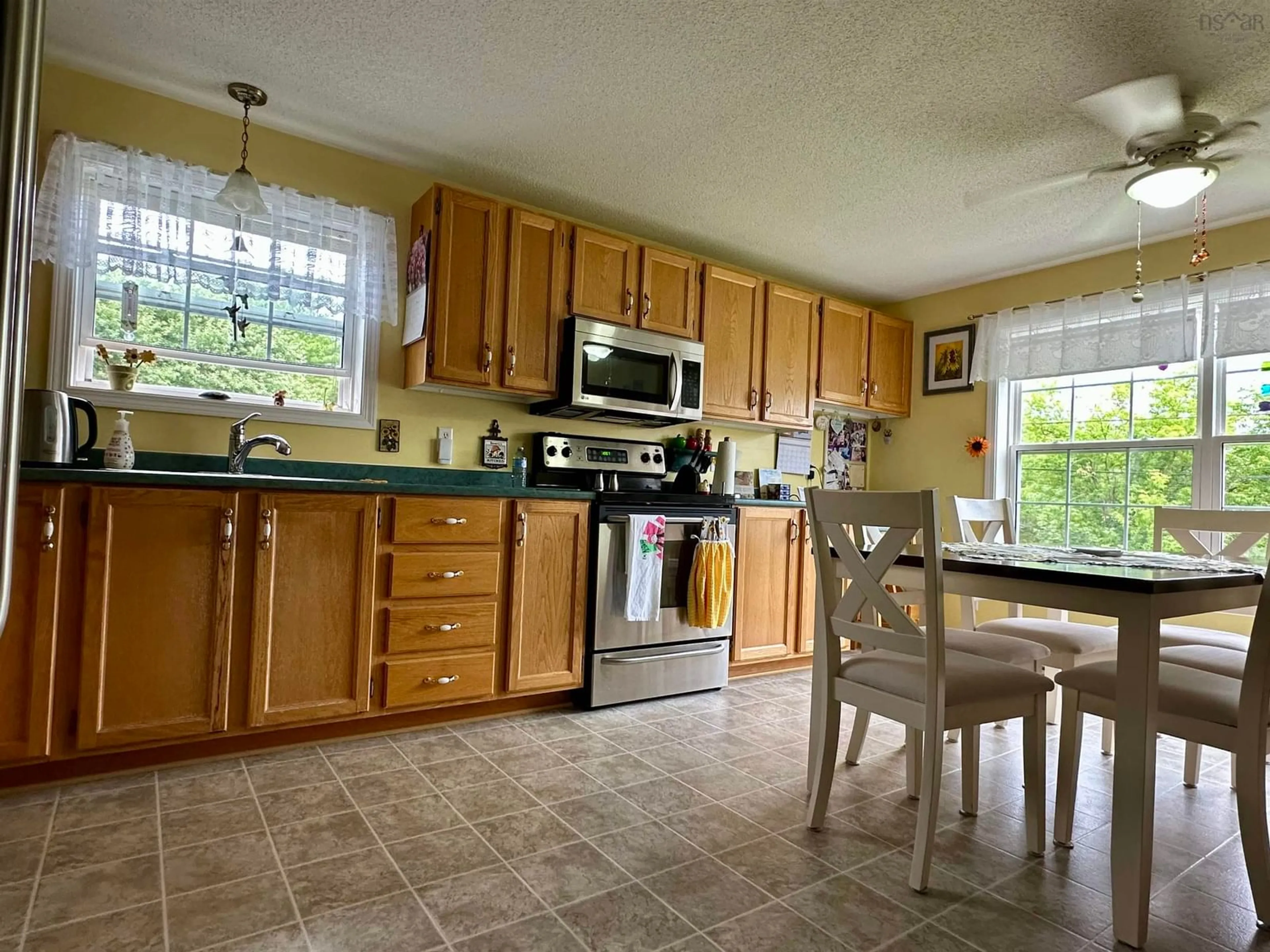 Standard kitchen, ceramic/tile floor for 2 Maple St, Trenton Nova Scotia B0K 1X0