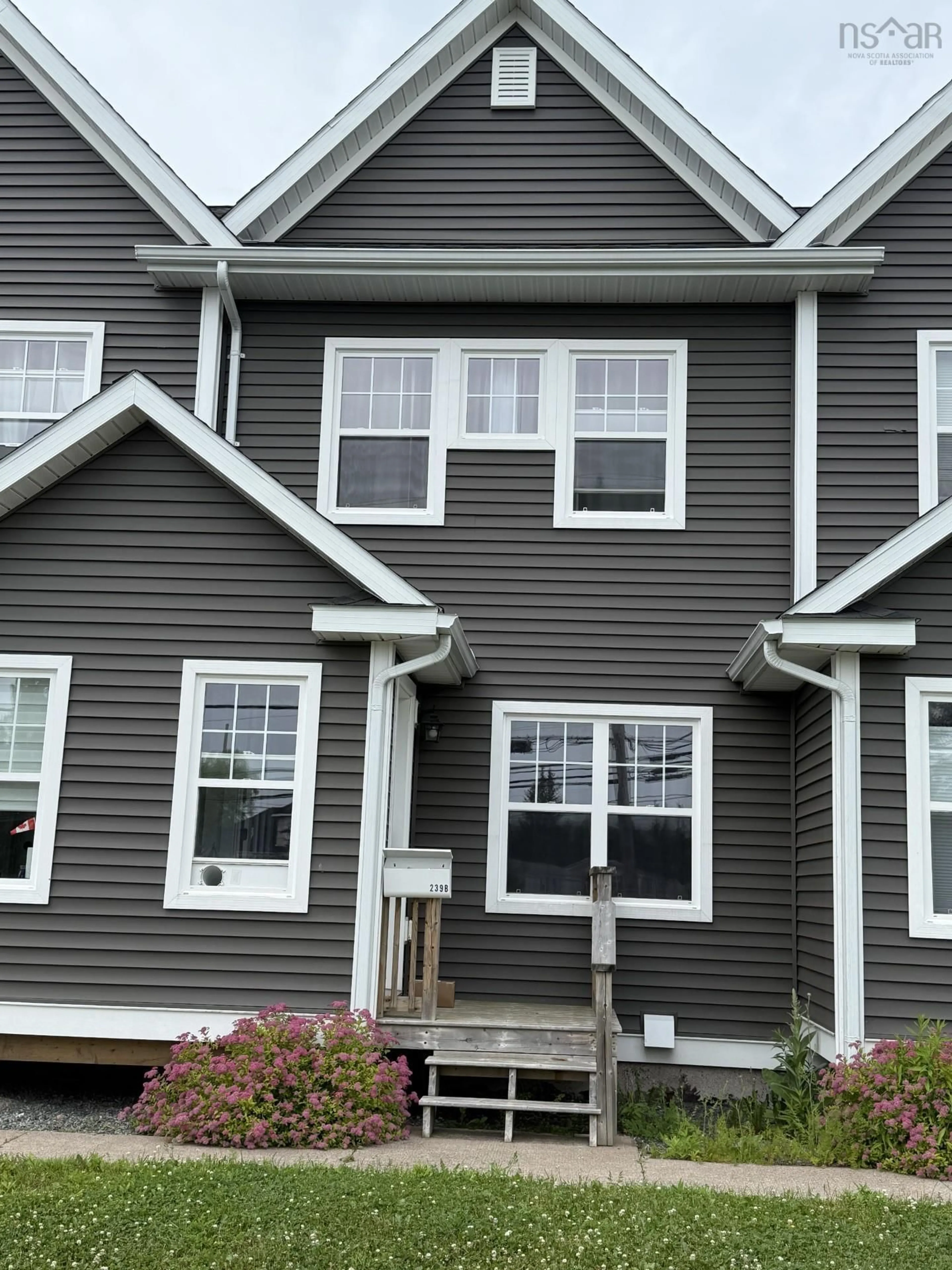 Home with vinyl exterior material, street for 239 Hawthorne Street, Unit 2, Antigonish Nova Scotia B2G 2G6