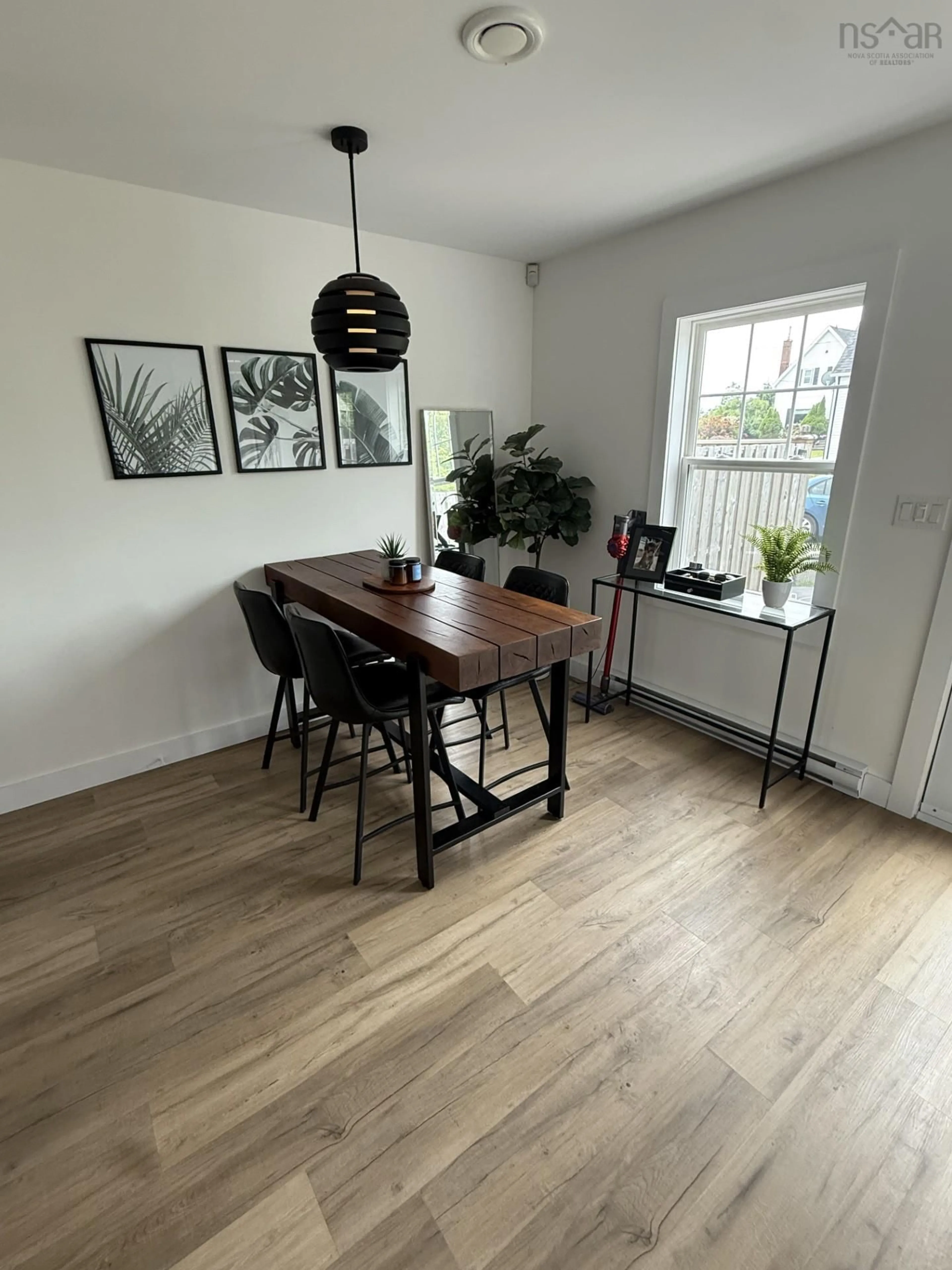 Dining room, wood/laminate floor for 239 Hawthorne Street, Unit 2, Antigonish Nova Scotia B2G 2G6