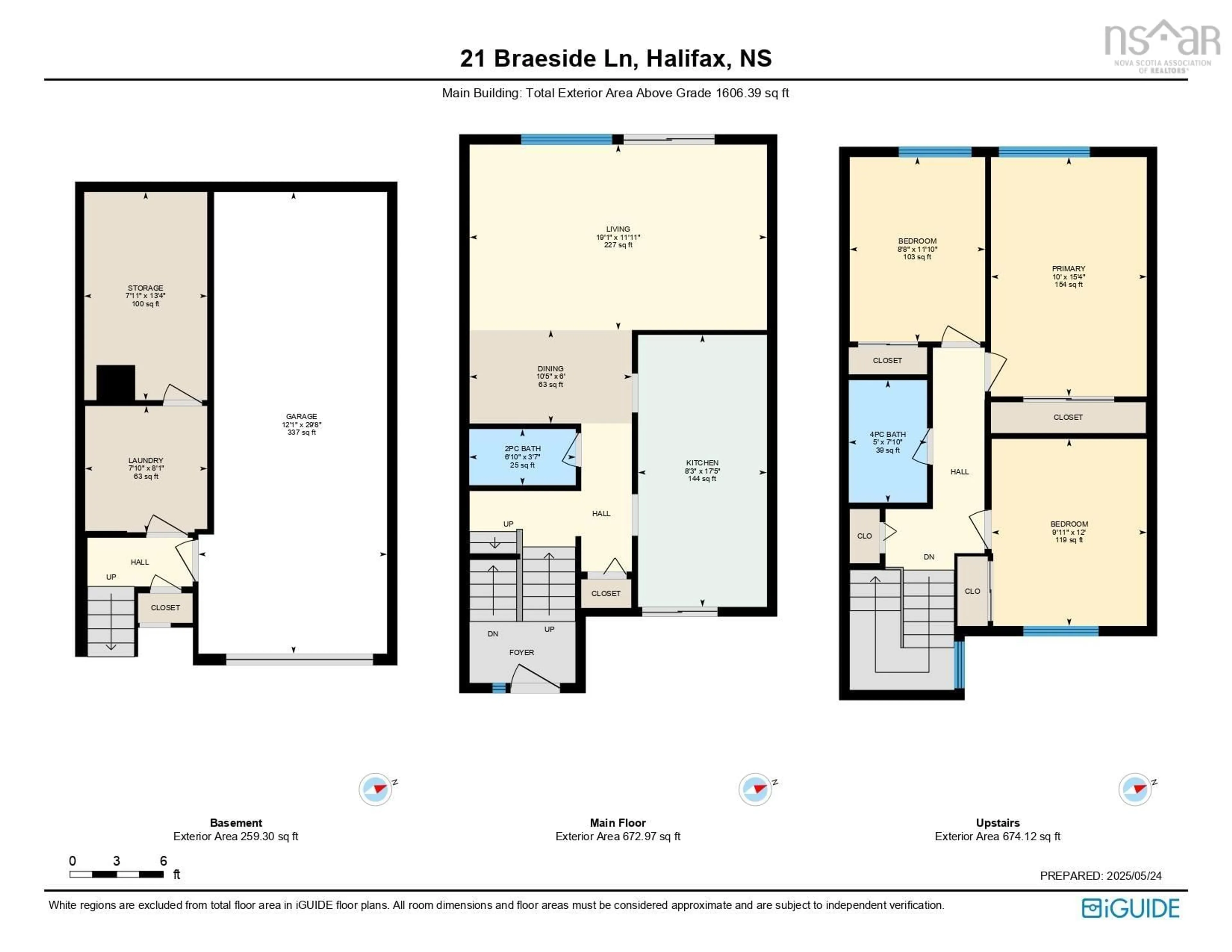 Floor plan for 21 Braeside Lane, Halifax Nova Scotia B3M 3J6