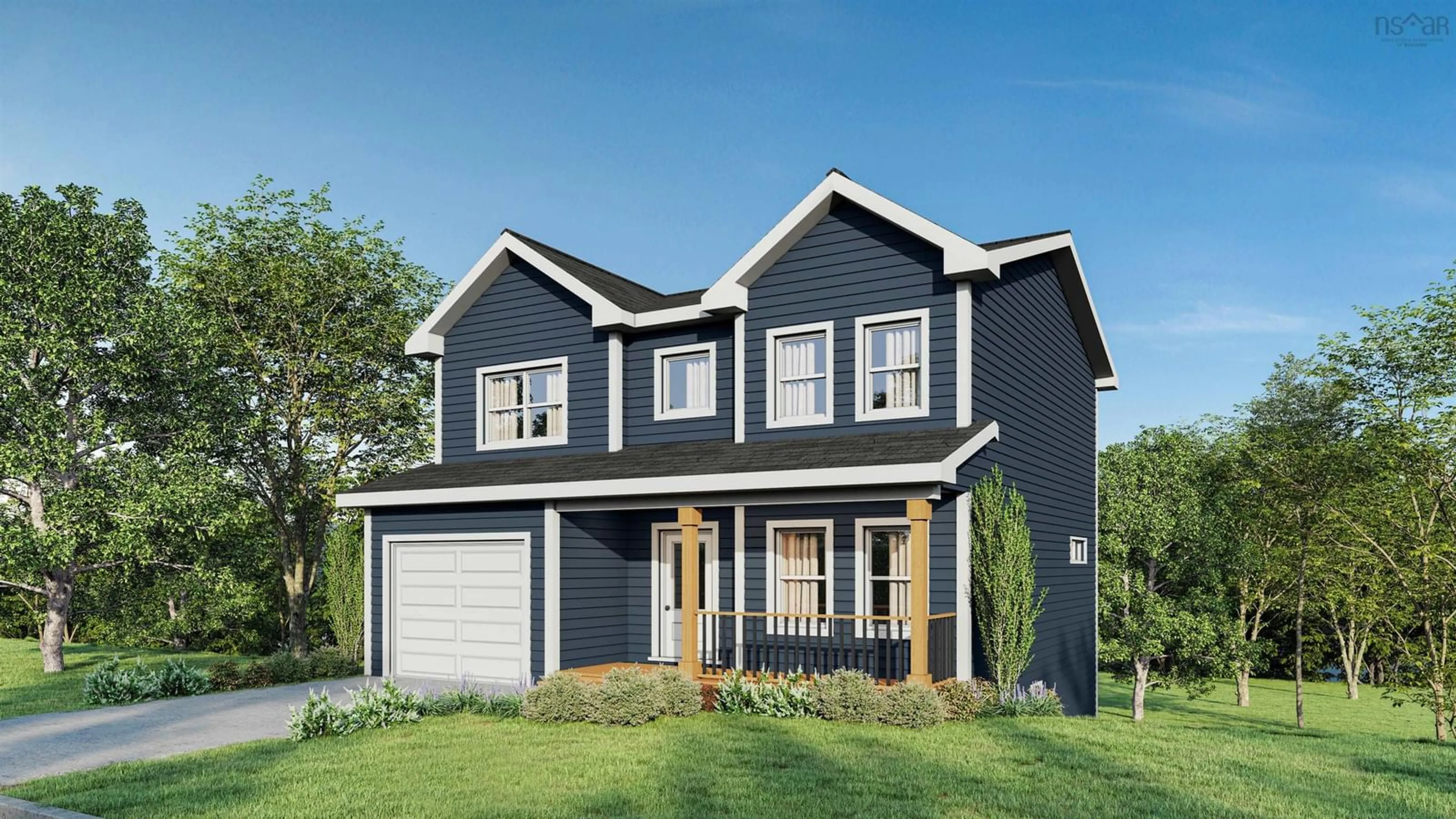Home with vinyl exterior material, street for Deeridge Rd #Lot 17, Black Point Nova Scotia B0J 1B0