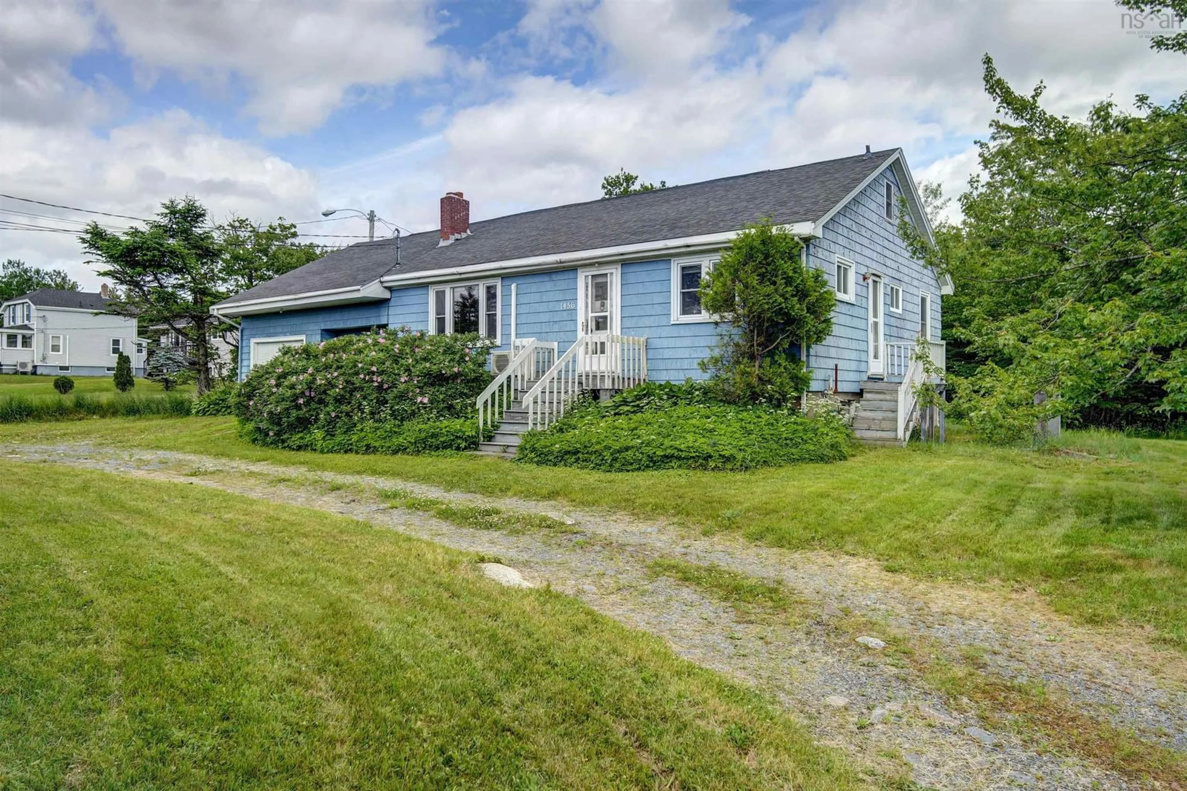 A pic from outside/outdoor area/front of a property/back of a property/a pic from drone, street for 1456 Prospect Rd, Hatchet Lake Nova Scotia B2T 1P7