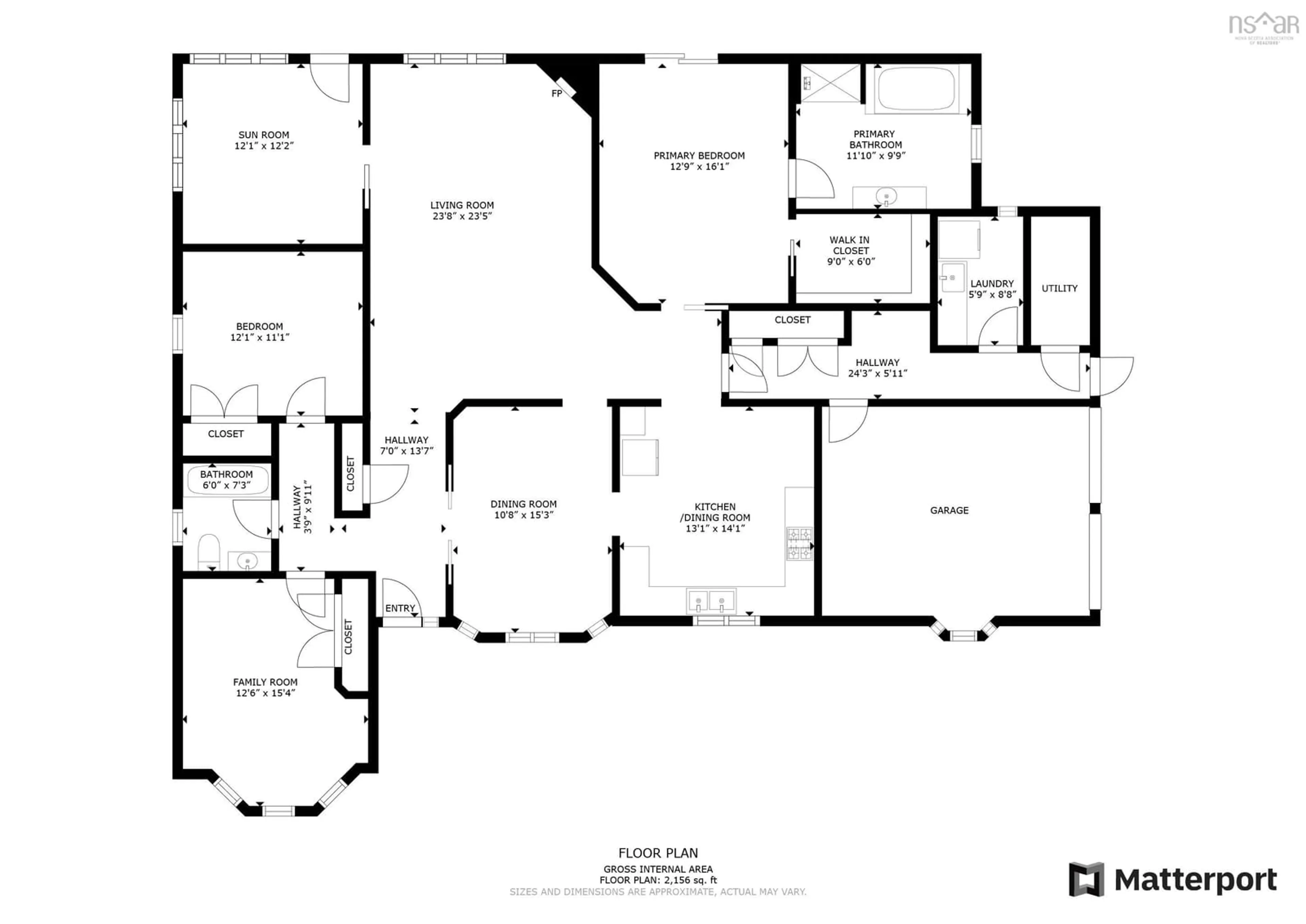 Floor plan for 717 High Rd, Fall River Nova Scotia B2T 1E8