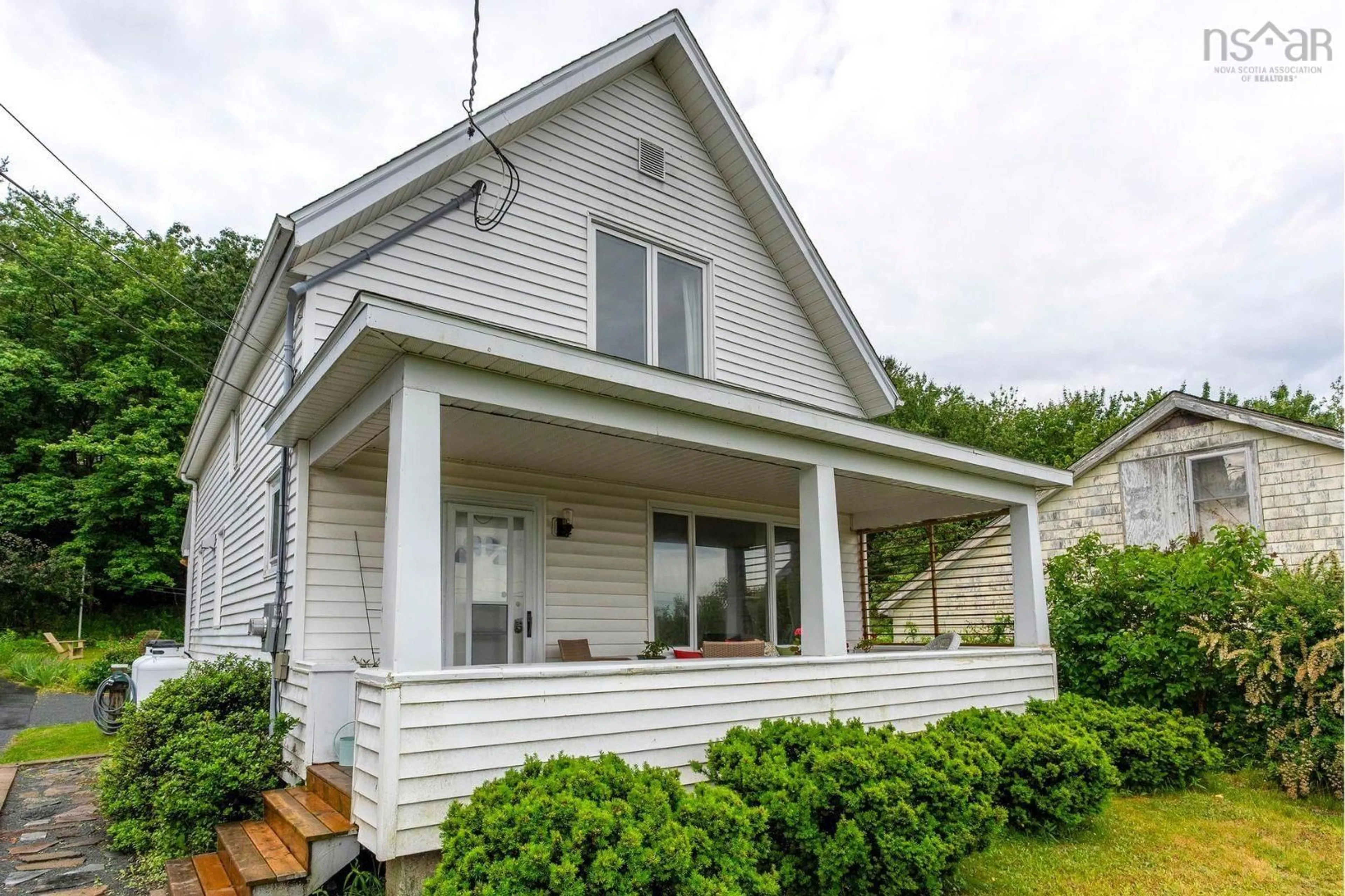 Home with vinyl exterior material, street for 1335 Purcells Cove Rd, Halifax Nova Scotia B3P 1B3