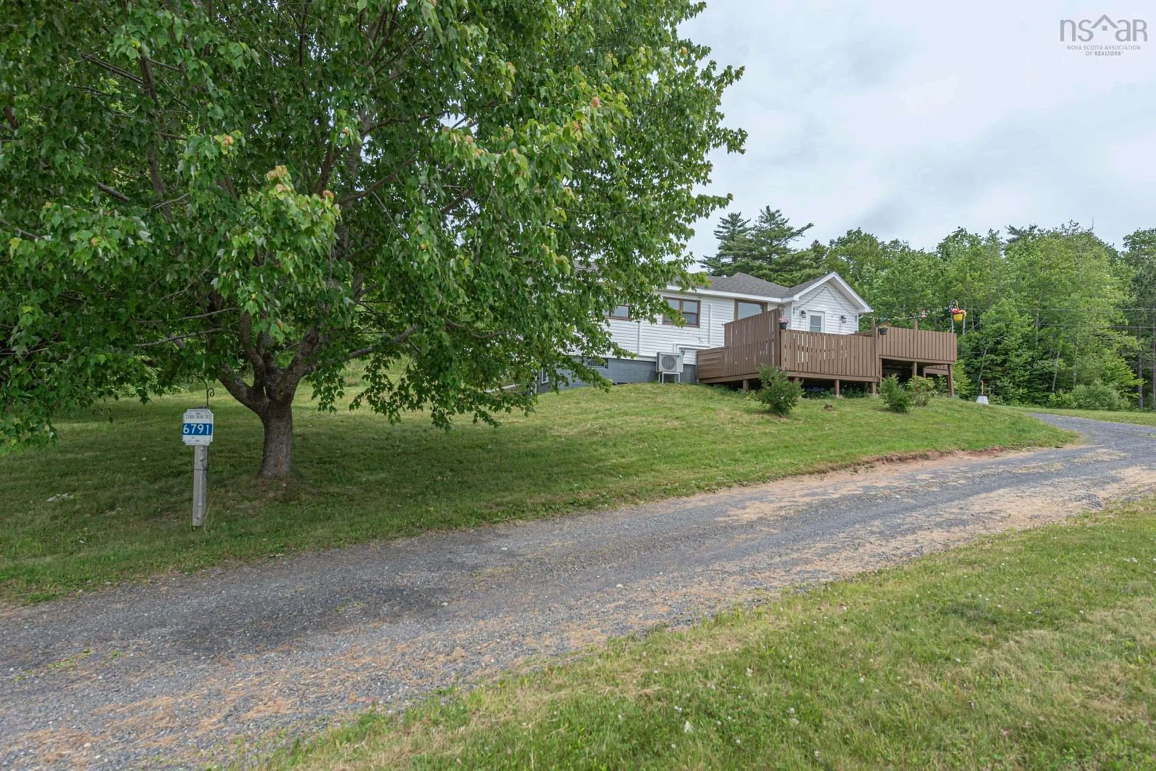 A pic from outside/outdoor area/front of a property/back of a property/a pic from drone, unknown for 6791 Highway 4, Linacy Nova Scotia B2H 5C4