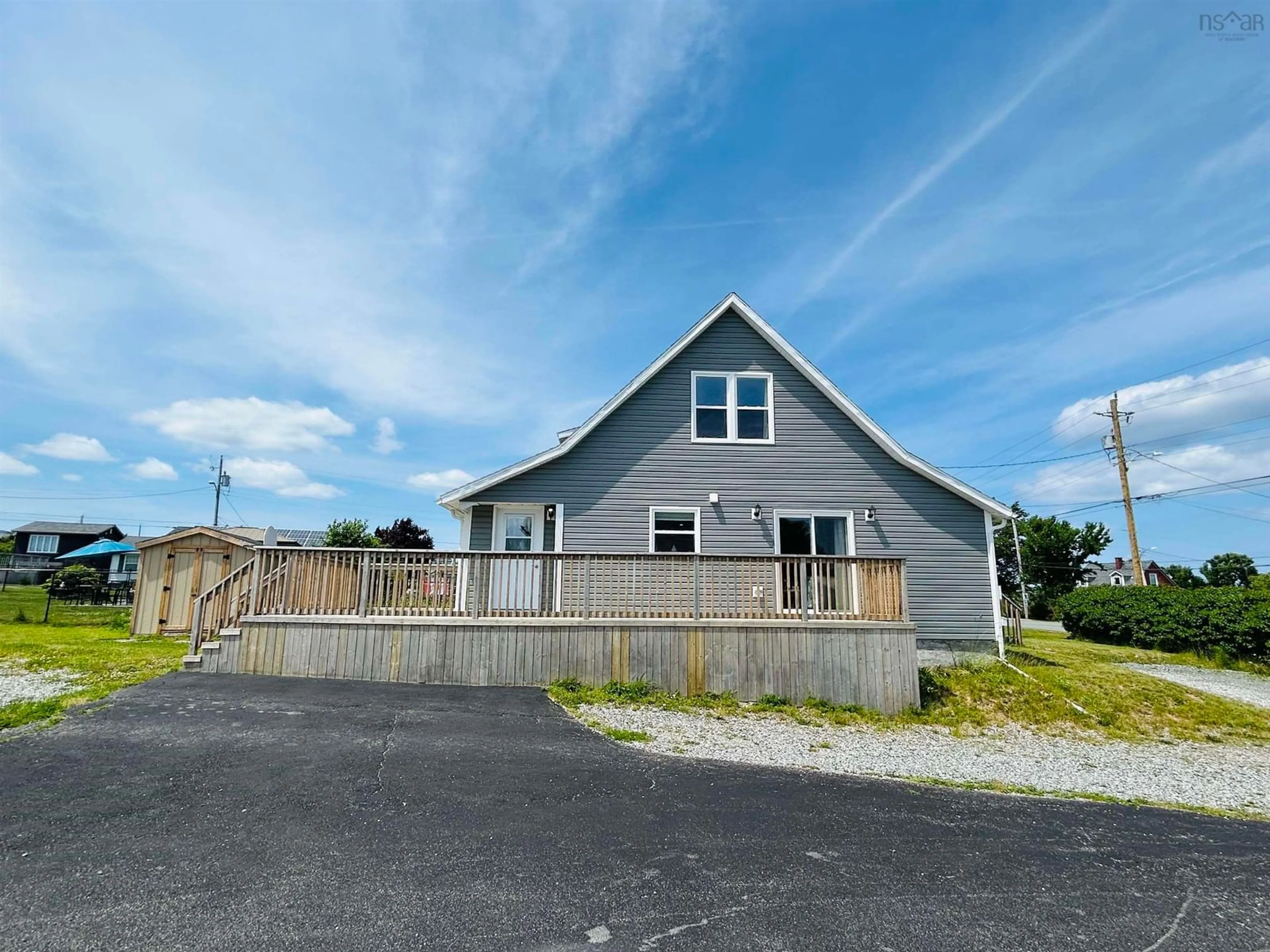 A pic from outside/outdoor area/front of a property/back of a property/a pic from drone, building for 228 South St, Cape Breton Regional Municipality Nova Scotia B1A 1W5
