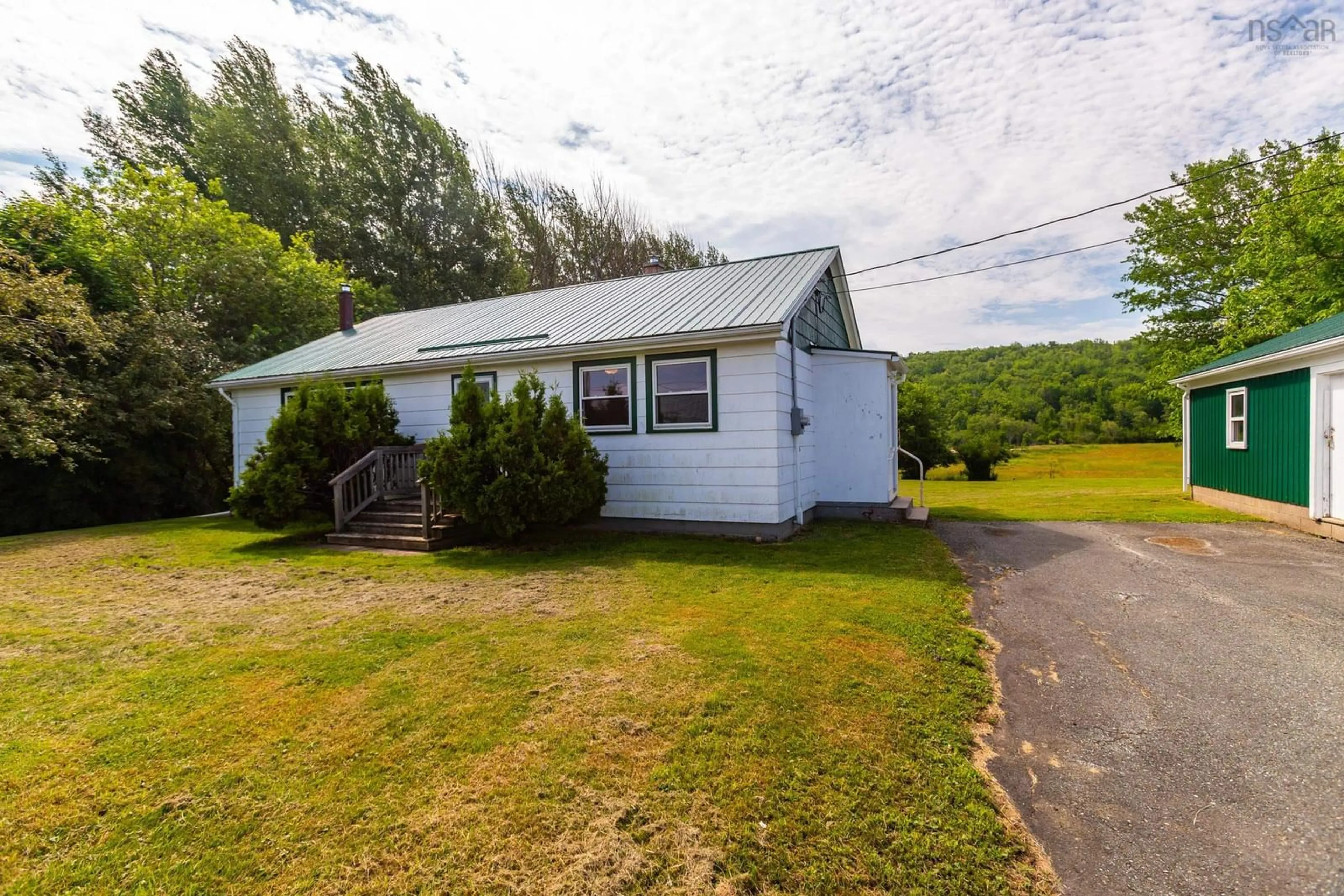 A pic from outside/outdoor area/front of a property/back of a property/a pic from drone, unknown for 3064 201 Hwy, Tupperville Nova Scotia B0P 1T0