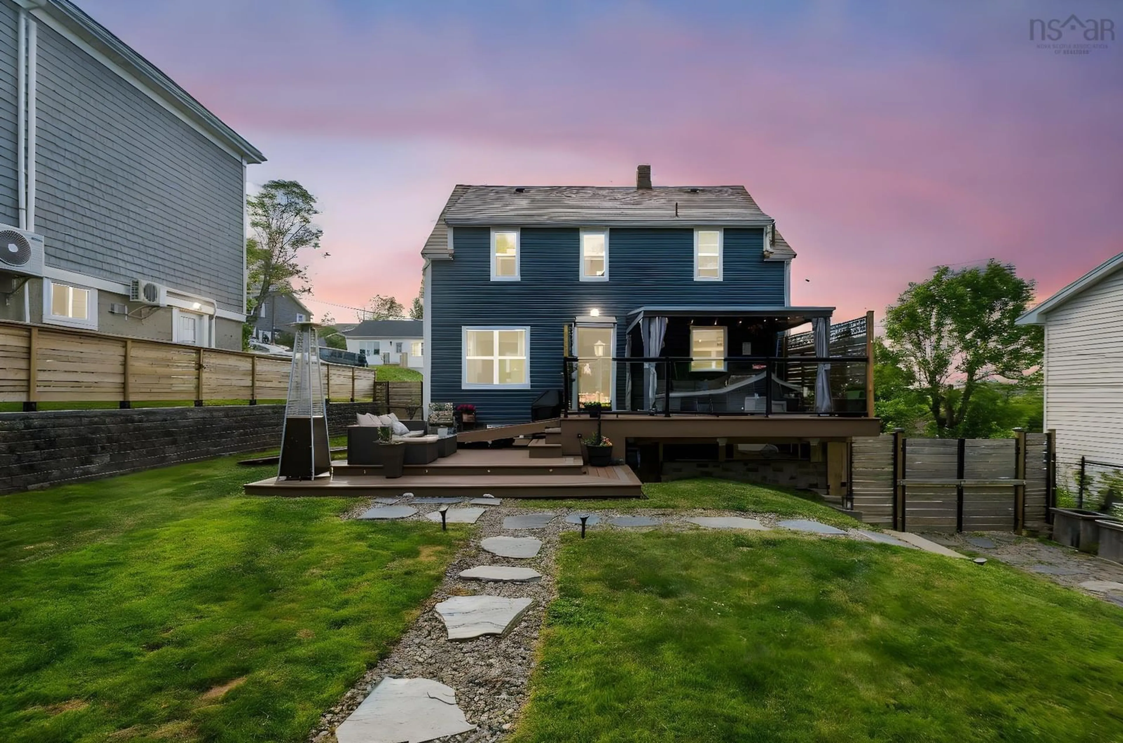 A pic from outside/outdoor area/front of a property/back of a property/a pic from drone, street for 11 Heather St, Spryfield Nova Scotia B3R 1M3