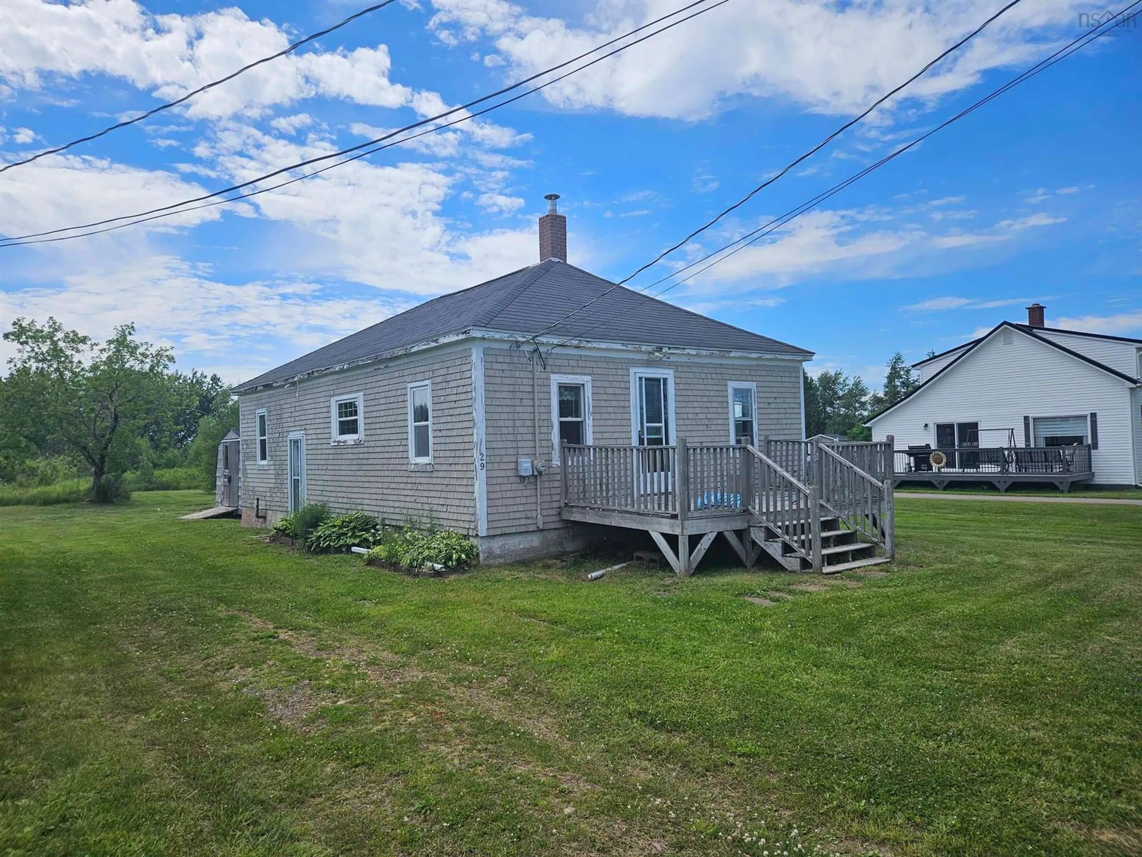 A pic from outside/outdoor area/front of a property/back of a property/a pic from drone, building for 29 Cowan St, Springhill Nova Scotia B0M 1X0
