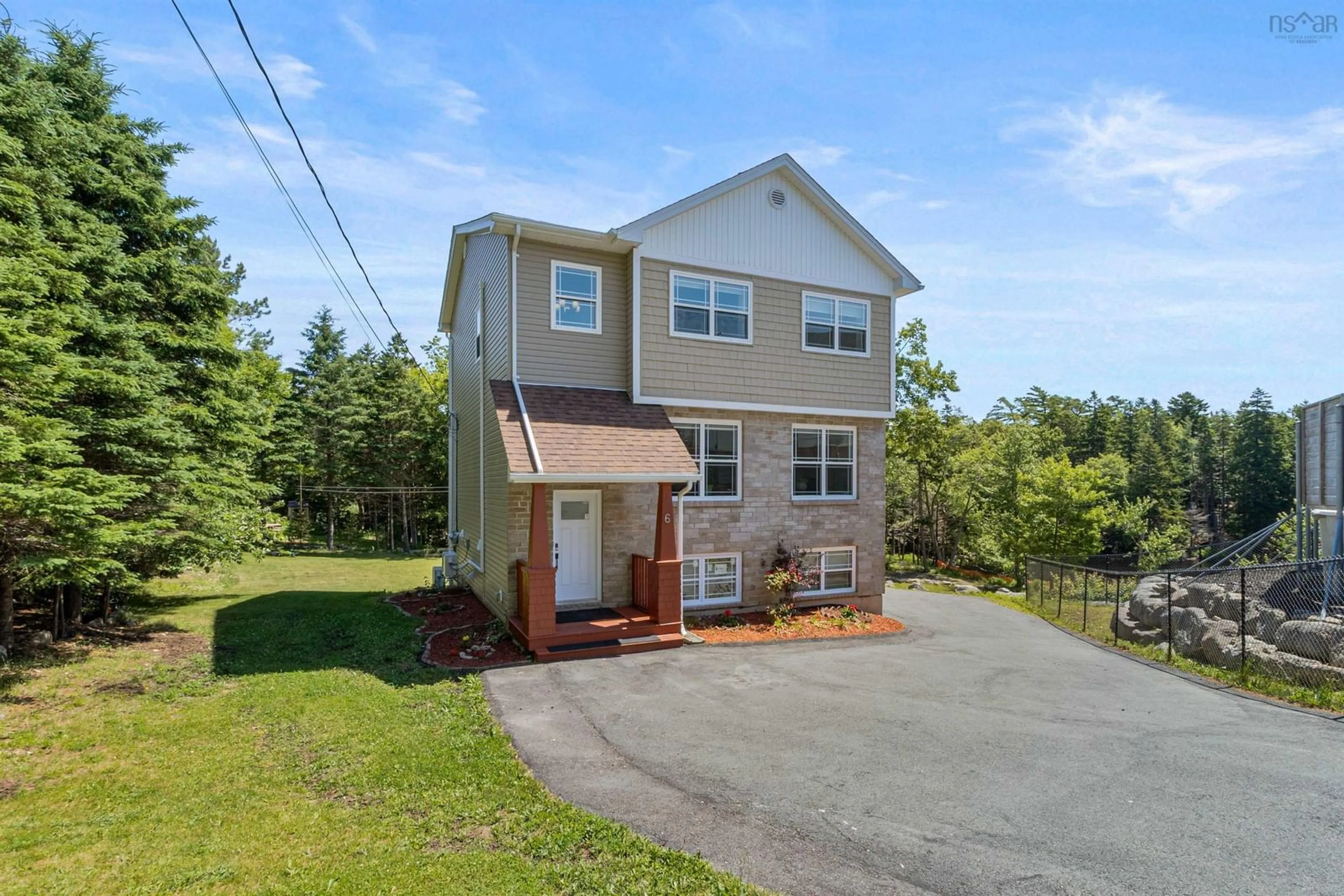 A pic from outside/outdoor area/front of a property/back of a property/a pic from drone, unknown for 6 Riverwood Dr, Timberlea Nova Scotia B3T 0B1