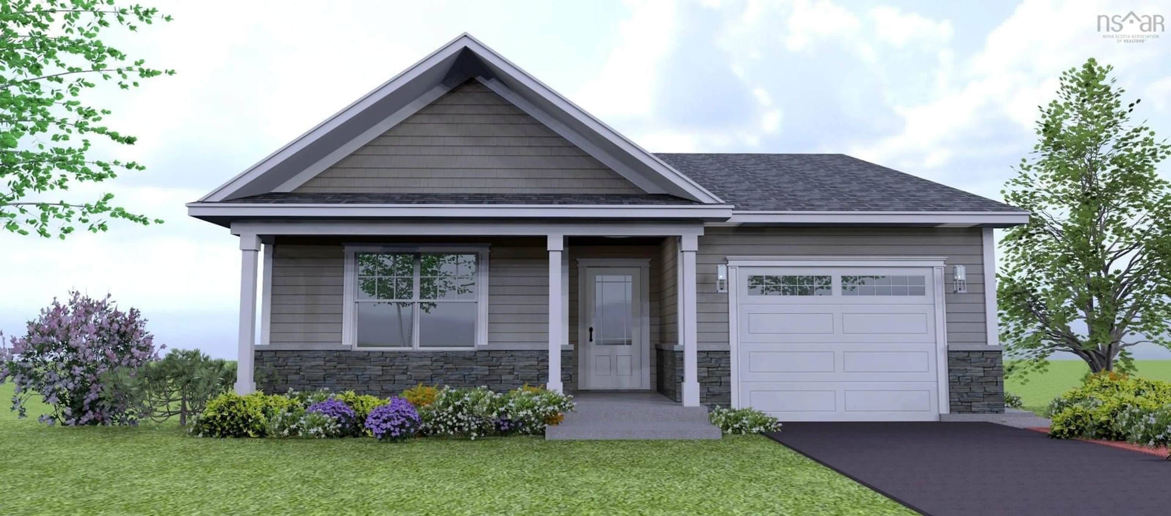 Home with vinyl exterior material, street for Lot  248 Goldenrod Crt, Falmouth Nova Scotia B0N 2T0
