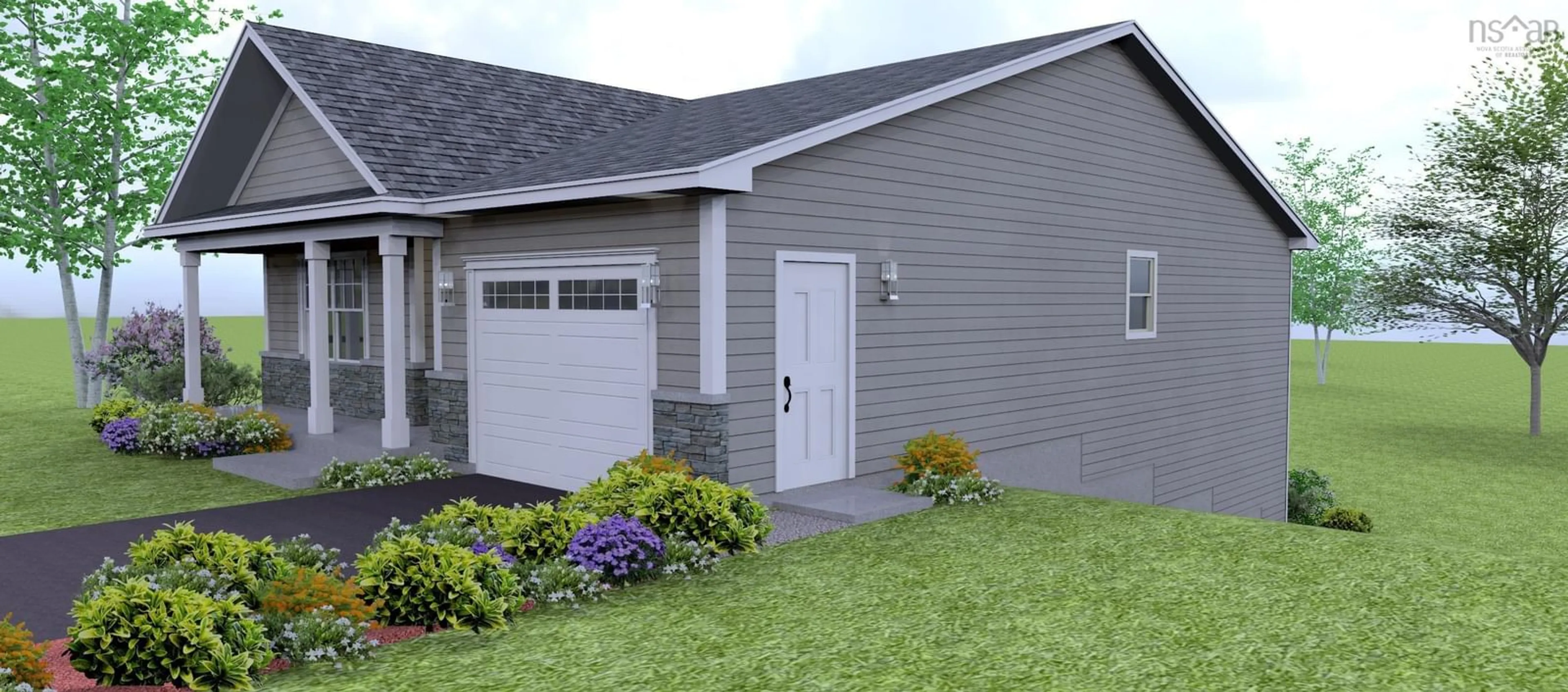 Home with vinyl exterior material, street for Lot  248 Goldenrod Crt, Falmouth Nova Scotia B0N 2T0
