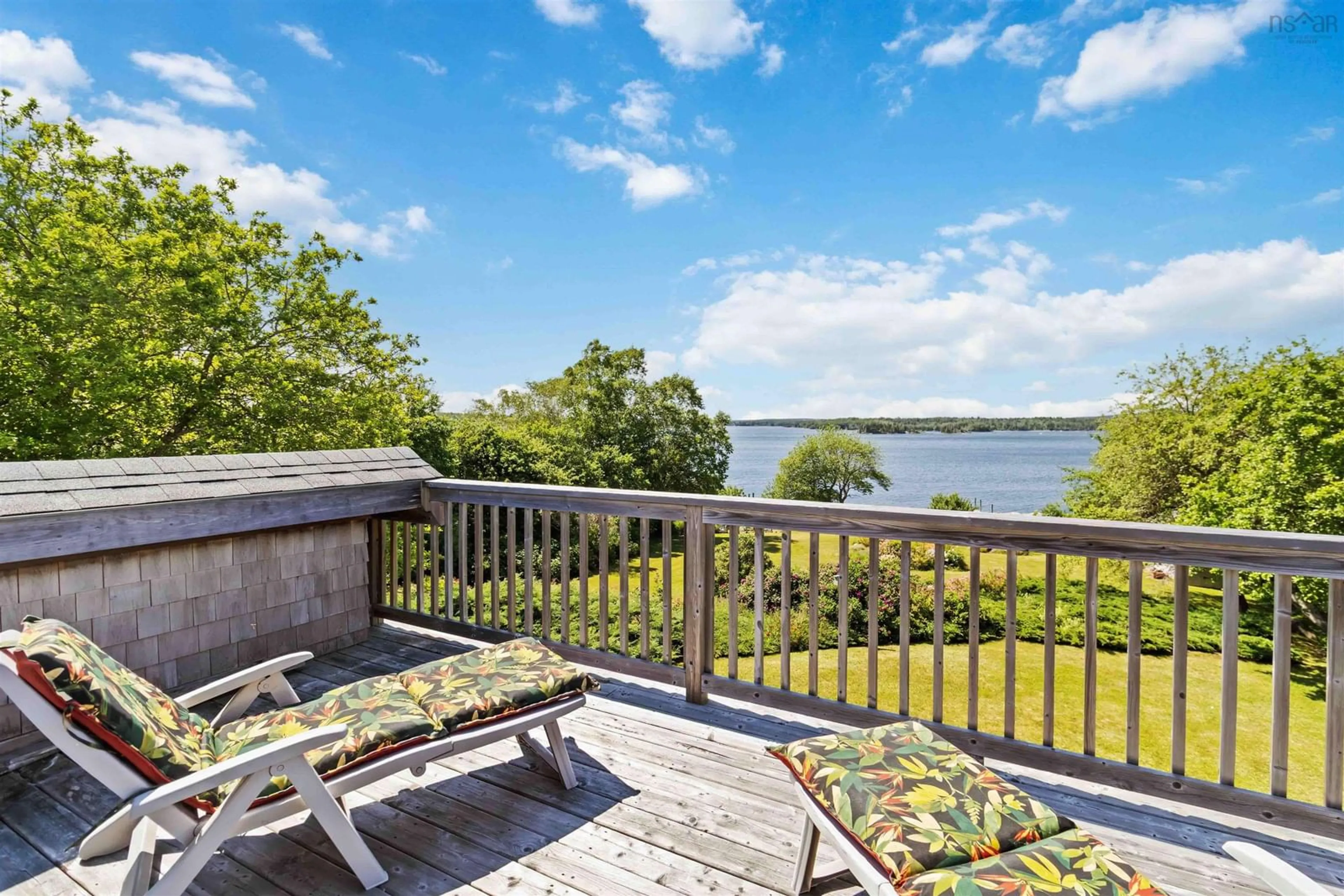Patio, water/lake/river/ocean view for 78 Fostertown Rd, Port Medway Nova Scotia B0J 2T0
