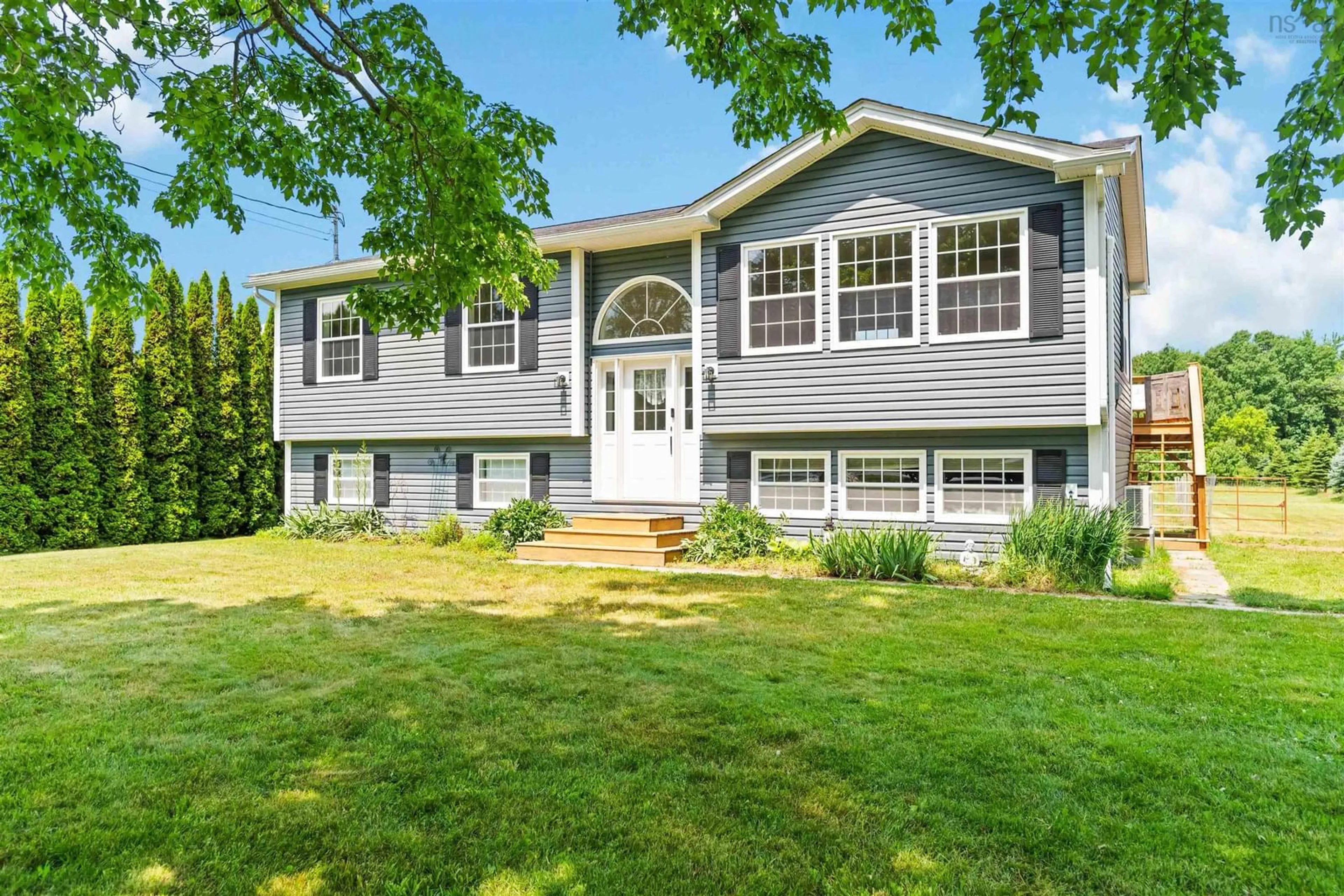 Home with vinyl exterior material, street for 9973 201 Hwy, South Farmington Nova Scotia B0P 1W0
