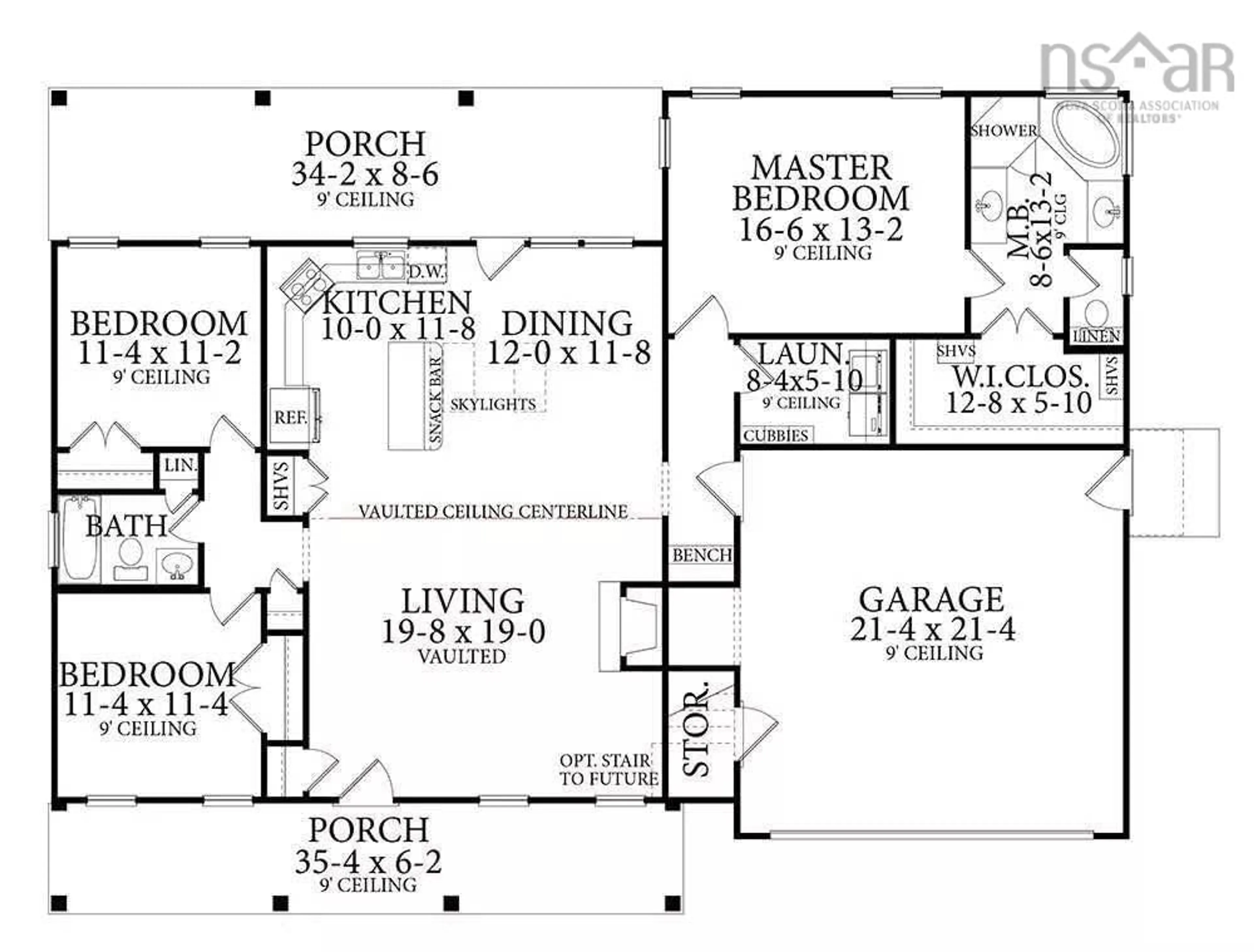 Floor plan for Collins Dr #M44, North Sydney Nova Scotia B2A 3R5