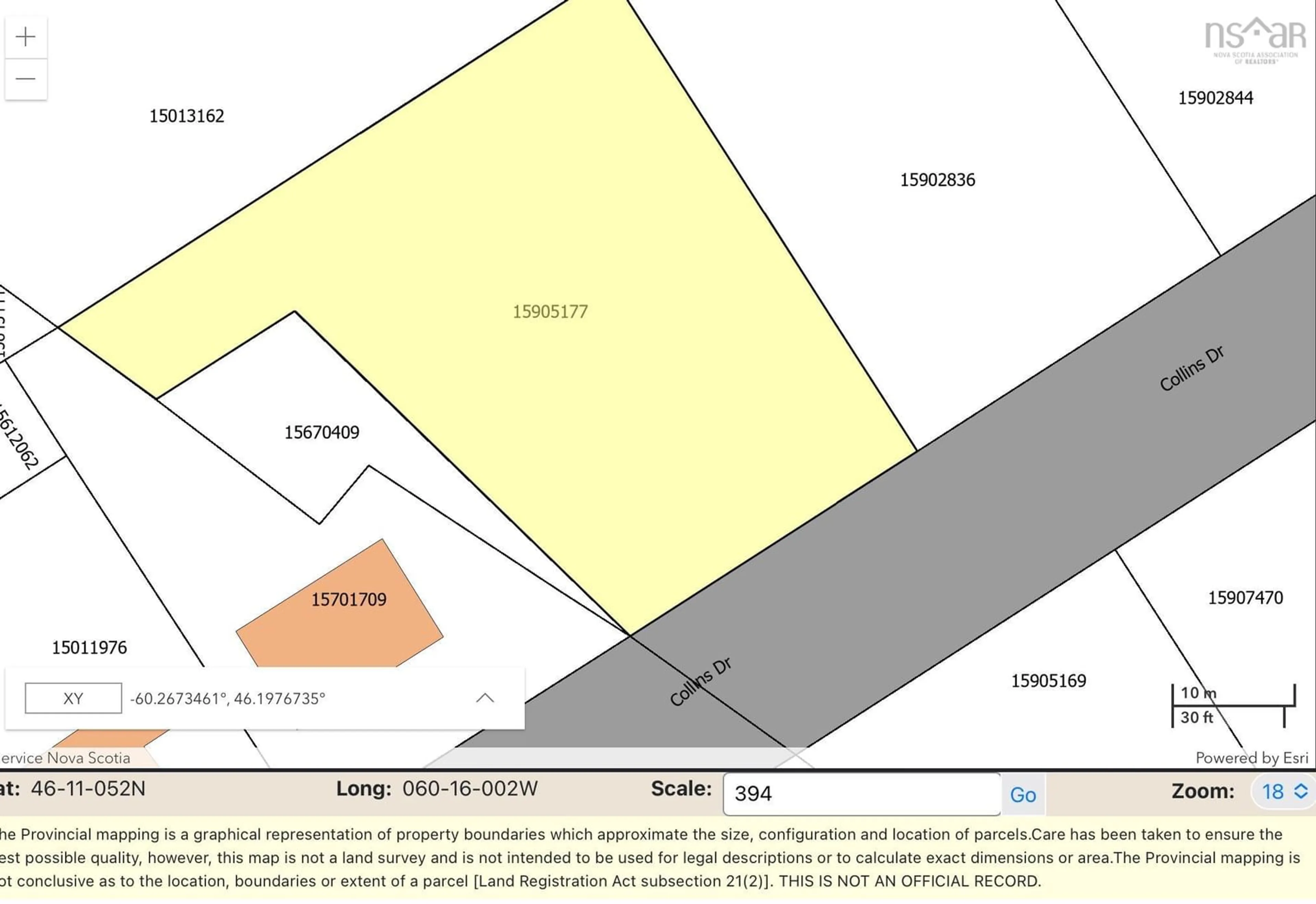 Floor plan for Collins Dr #M45, North Sydney Nova Scotia B2A 3R6